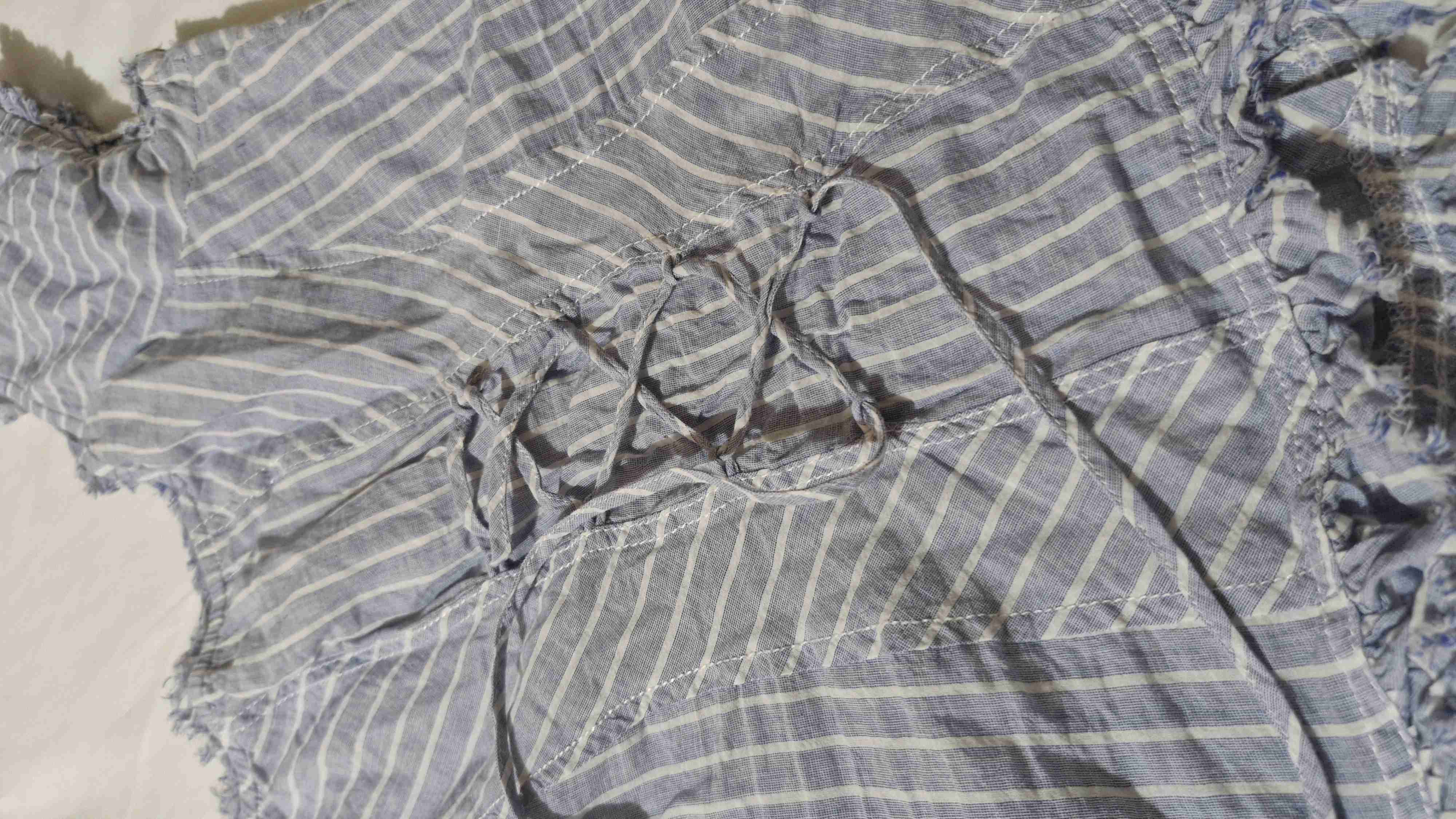 Blusa rayada GUESS azul - miniatura 2