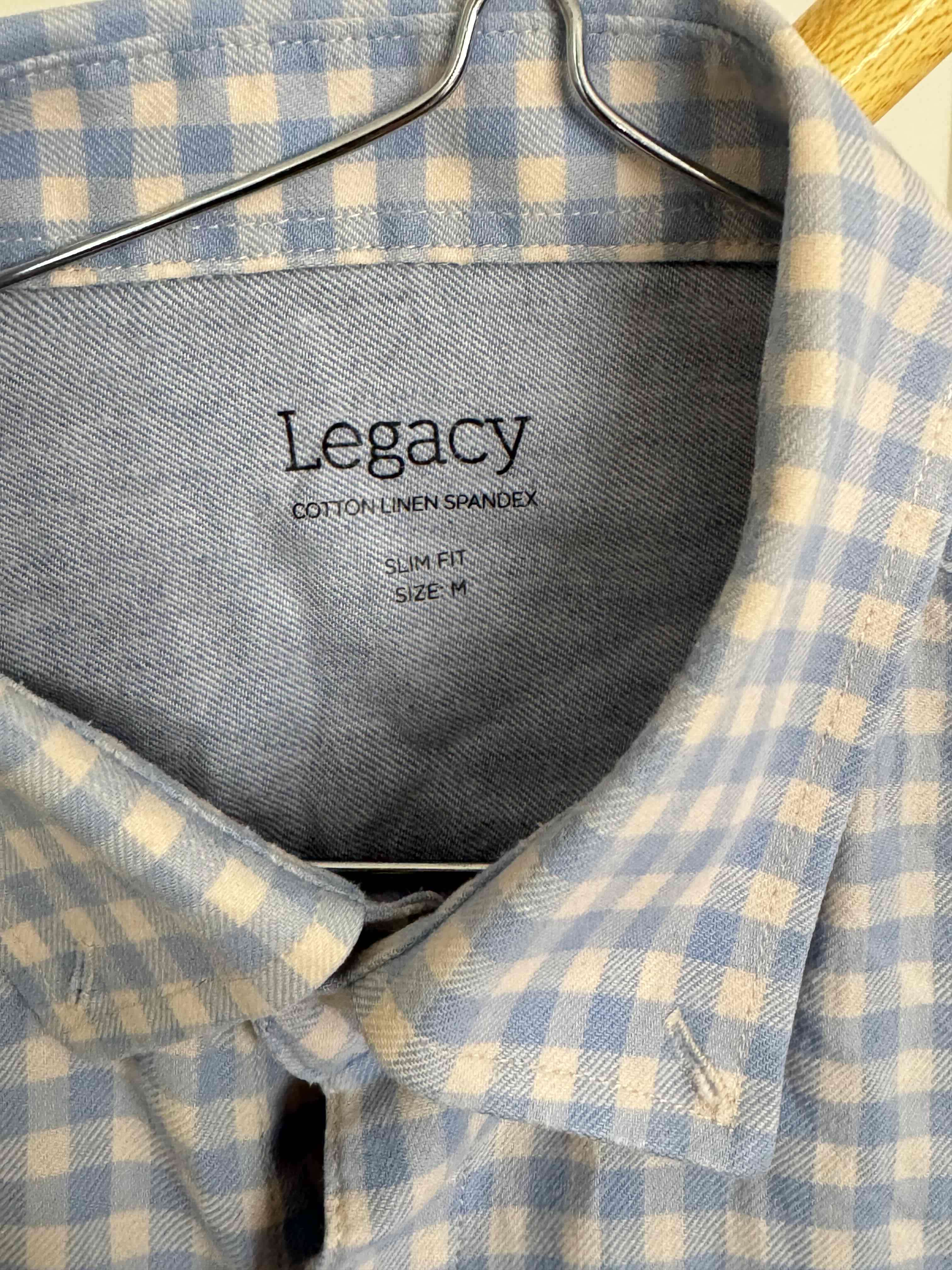 Camisa a cuadros azul Legacy - miniatura 2