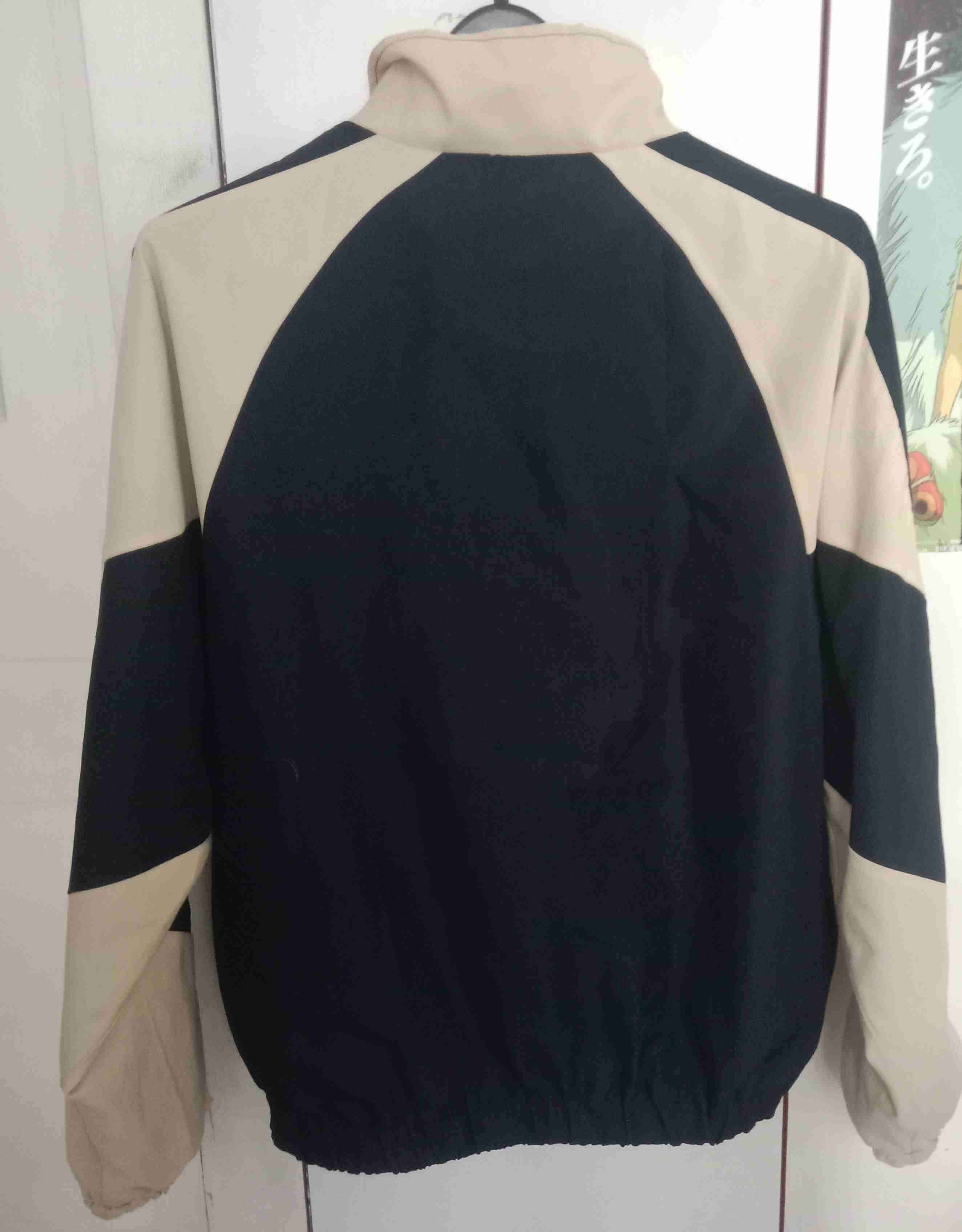 Cortaviento en azul y beige - miniatura 2