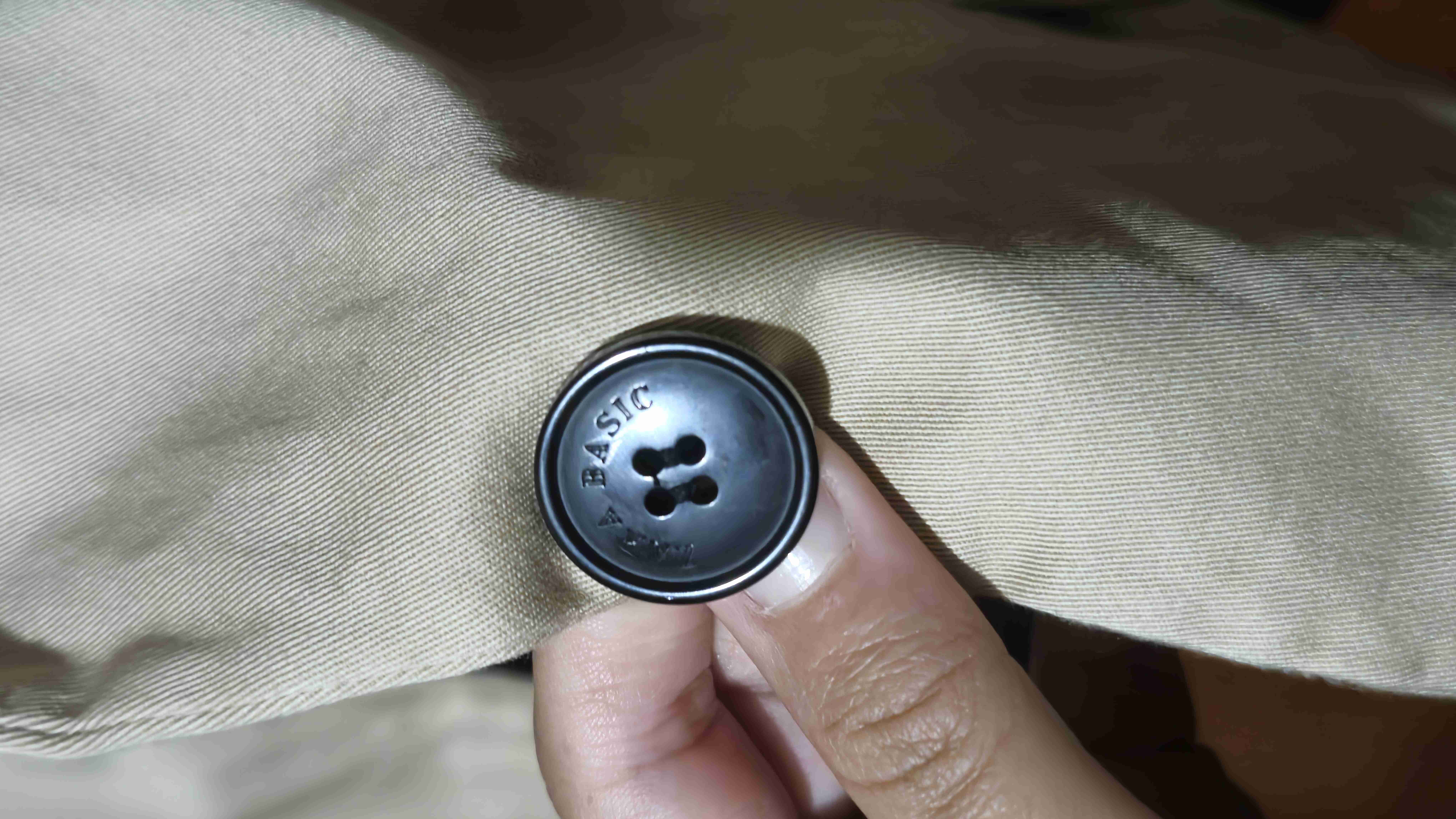 Blazer beige Zara Basic - miniatura 4