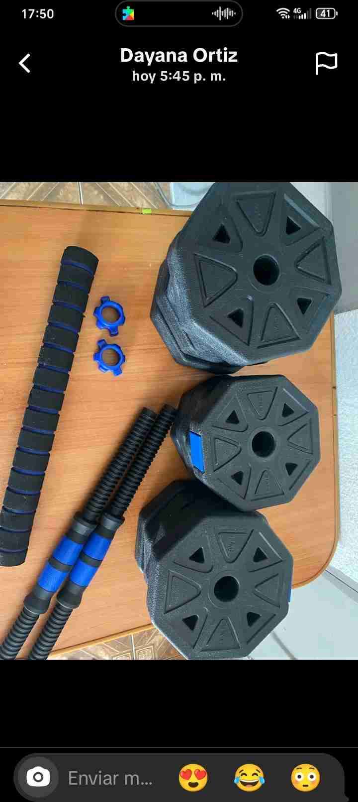 Set de pesas ajustables 19kg