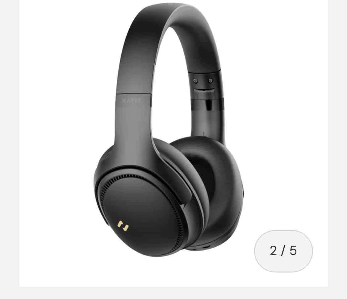 Audífonos inalámbricos negros - miniatura 2