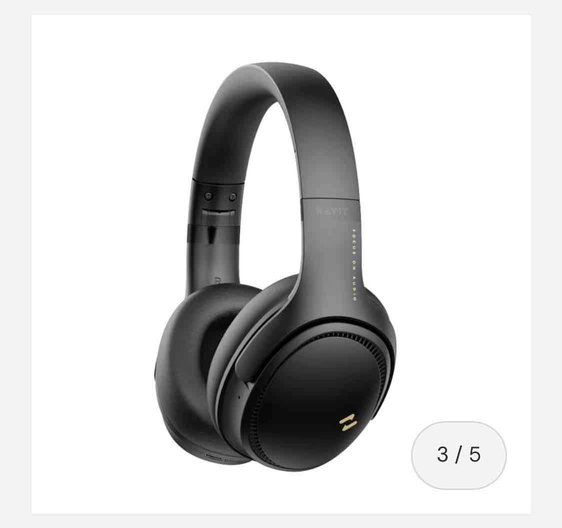 Audífonos inalámbricos negros - miniatura 3