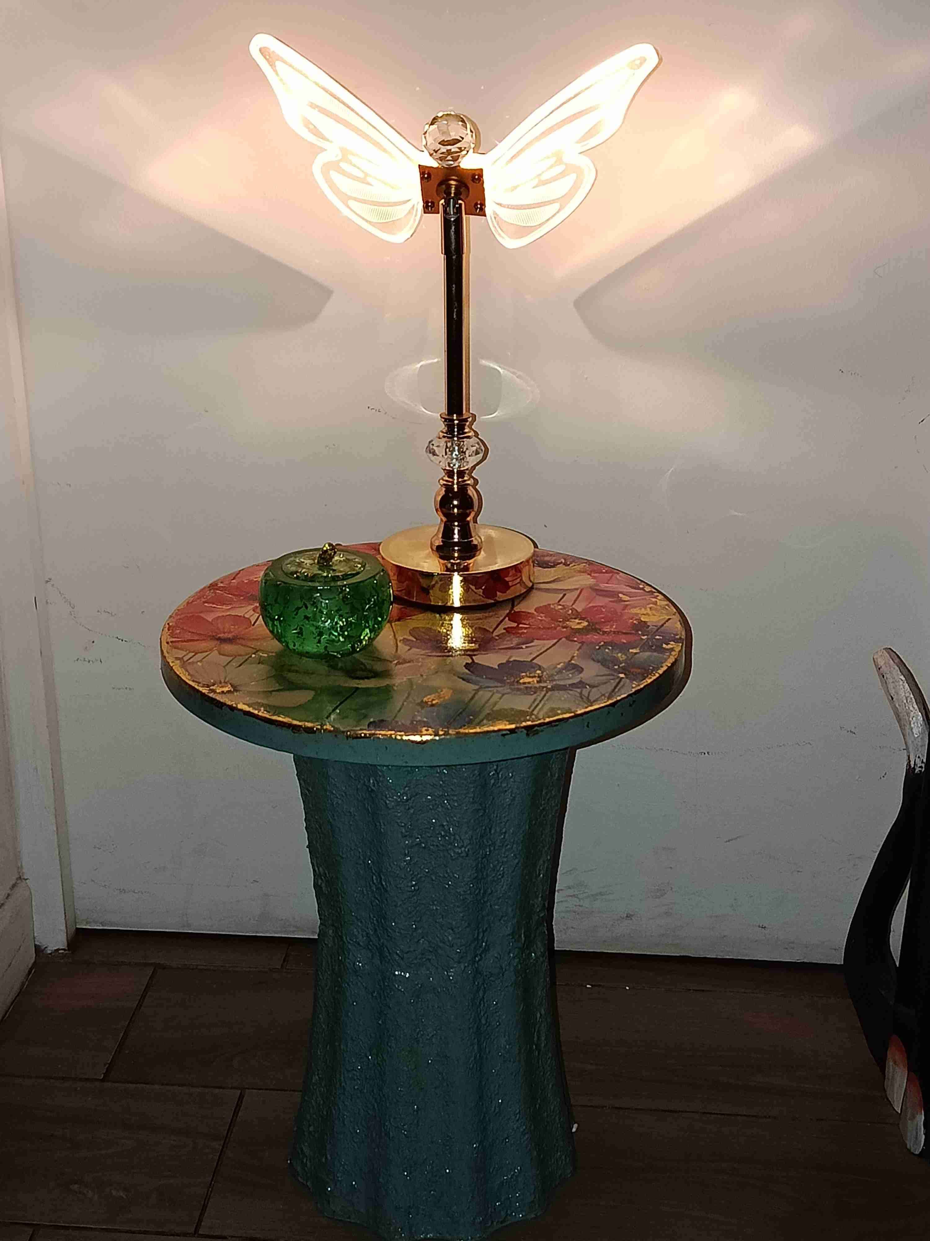 Mesa decorativa floral - miniatura 4