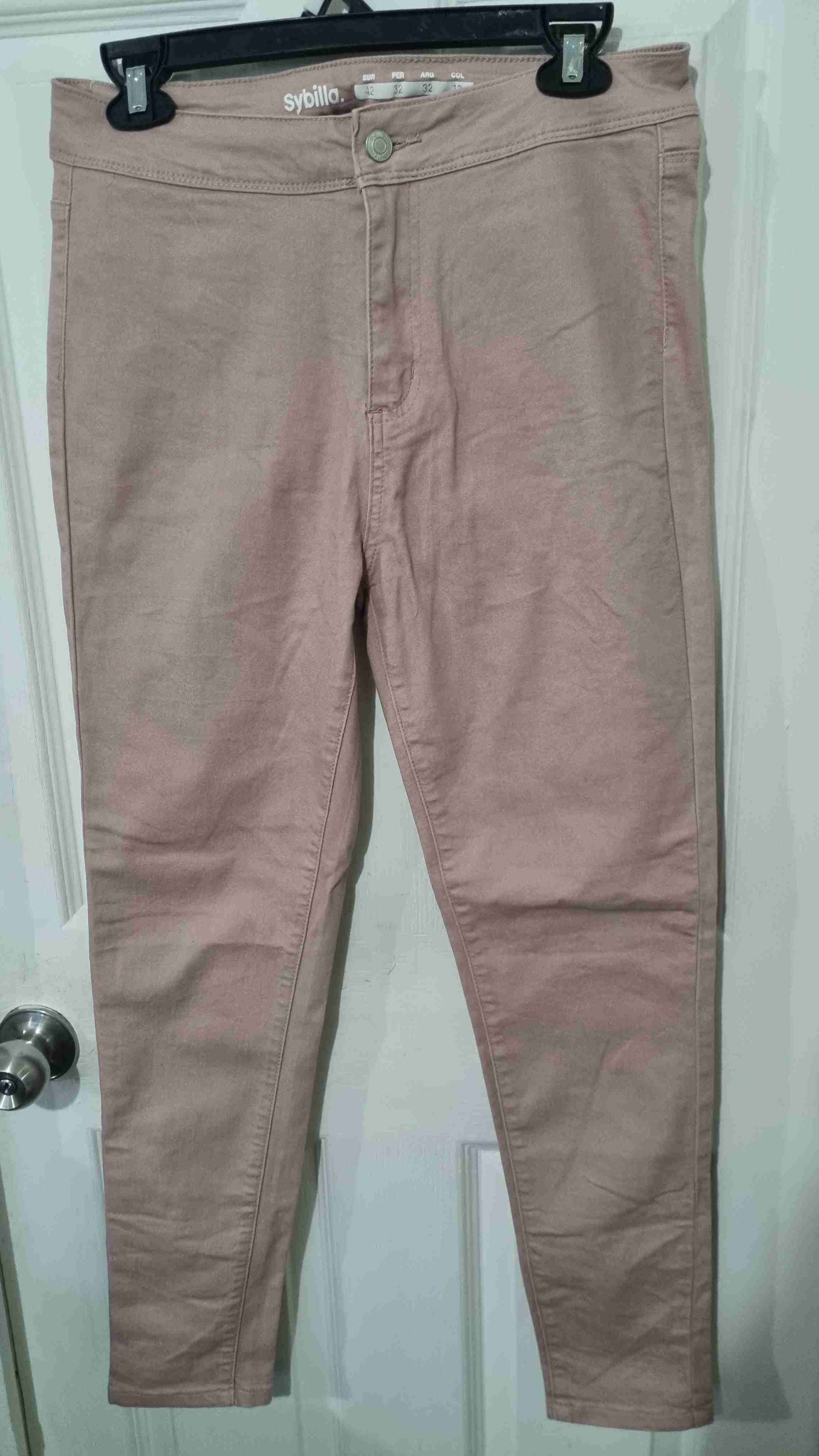 Pantalones rosados Sybilla