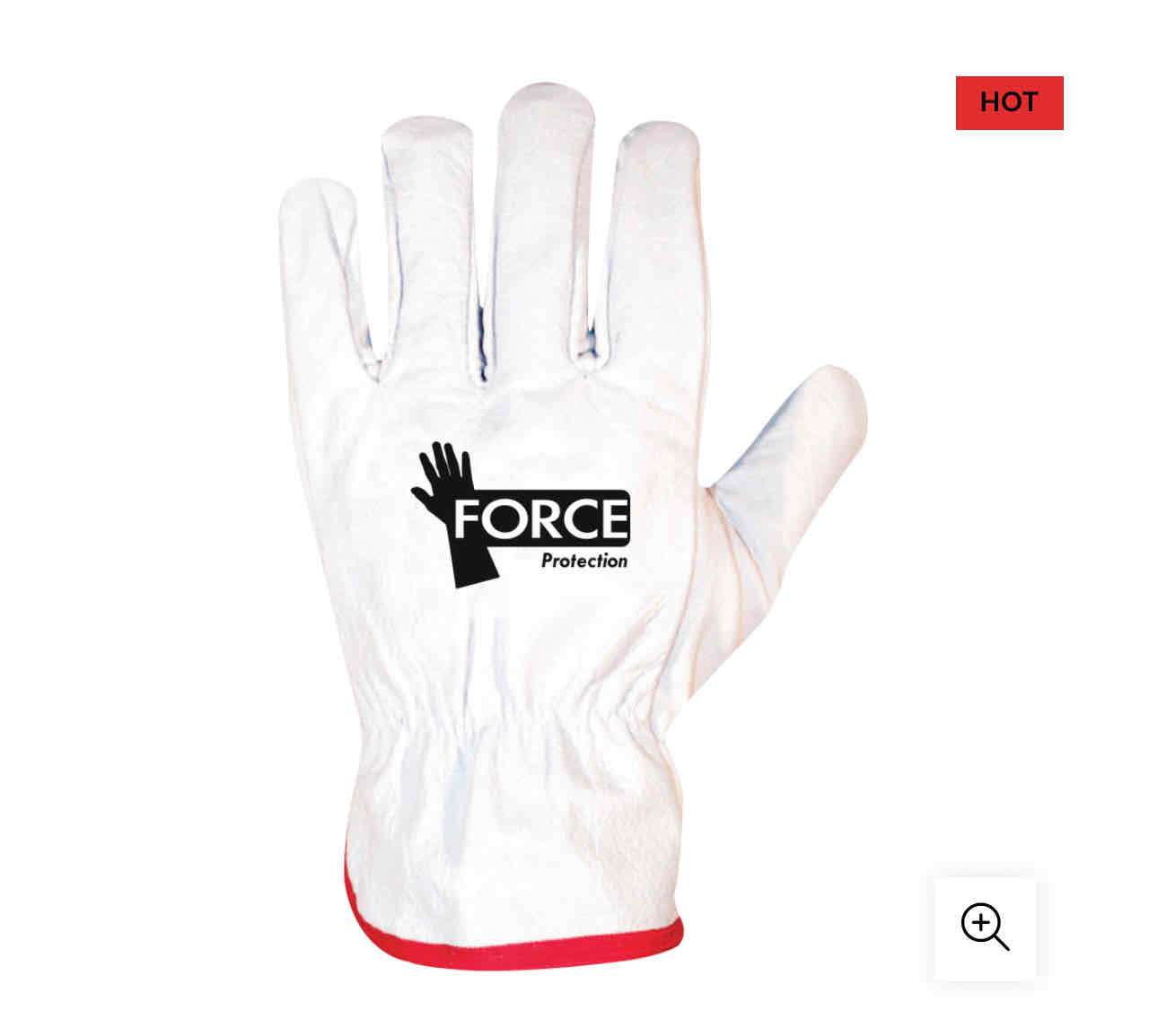 Guantes de trabajo blancos - miniatura 2