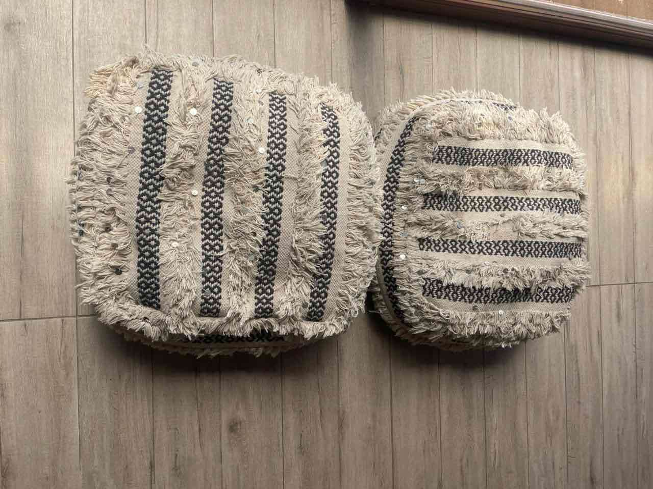 Pouf boho chic Umbrale Home - miniatura 2