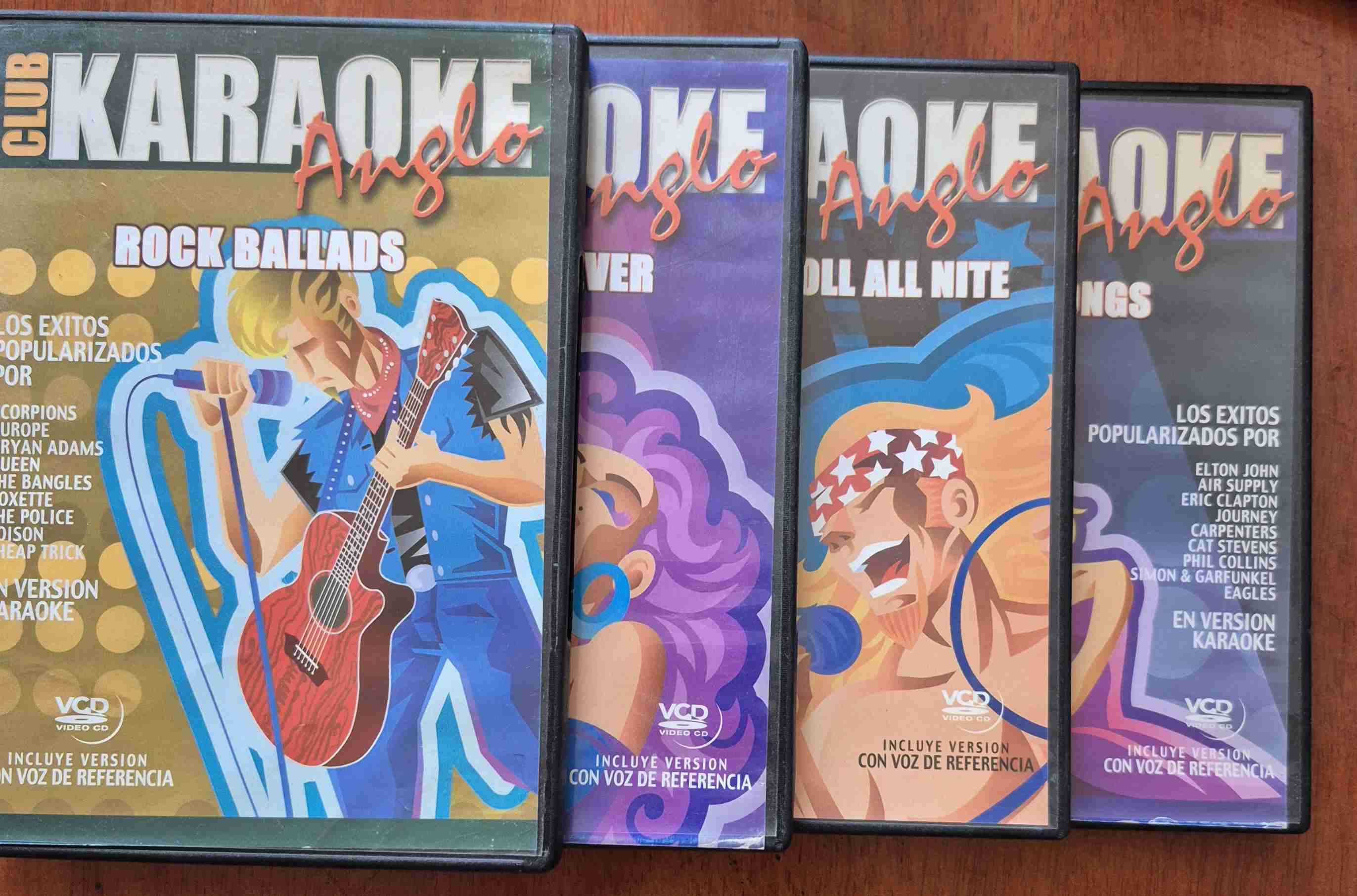 Colección VCD Karaoke Anglo