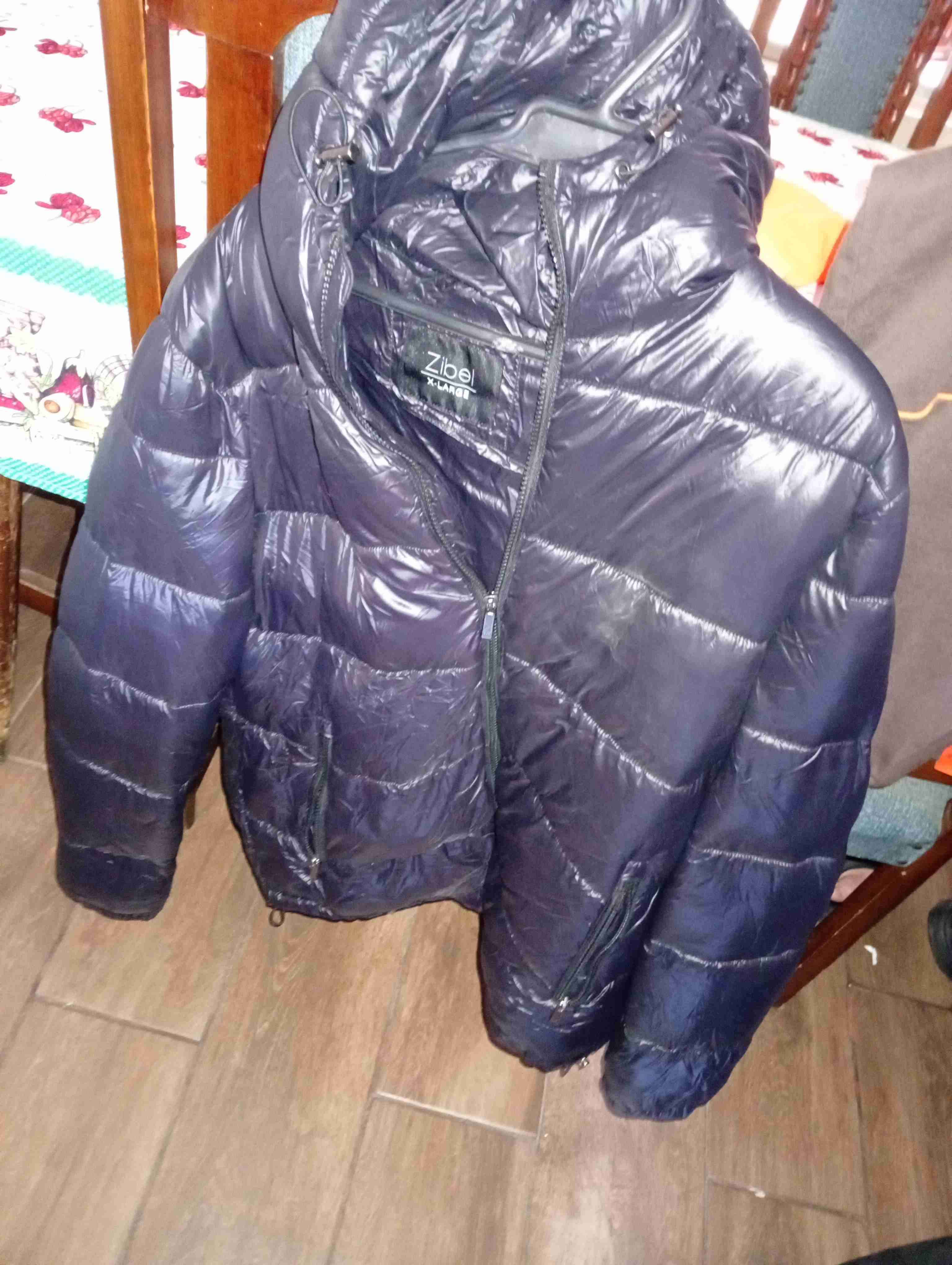 Chaqueta infantil gris con dibujos - miniatura 3