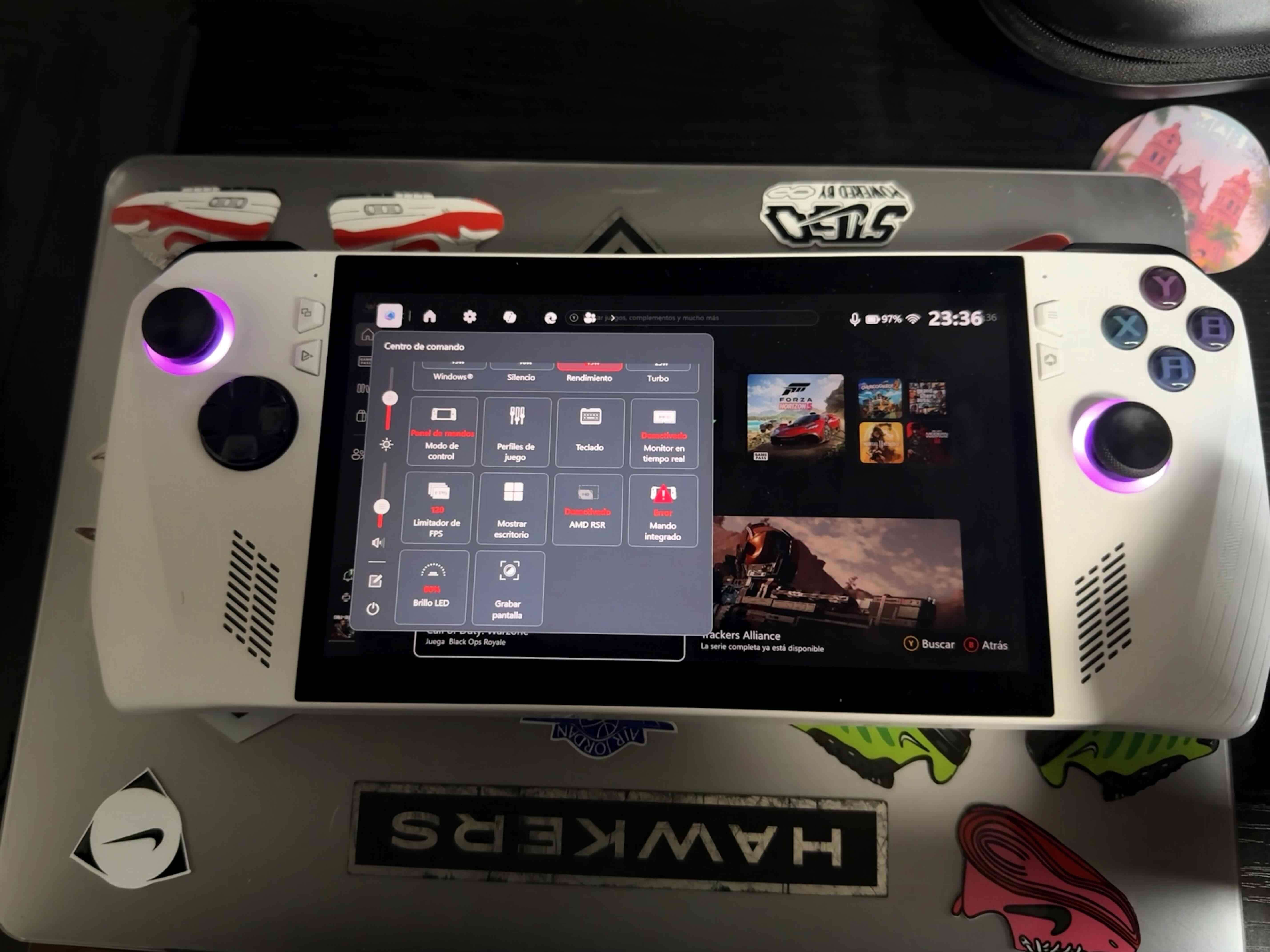 Consola portátil ASUS ROG ALLY Z1 EXTREME 1 TB SSD - miniatura 3