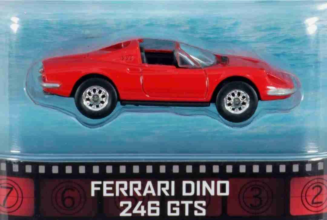 Autito Vintage Ferrari Dino 246 GTS Hot Wheels - miniatura 2