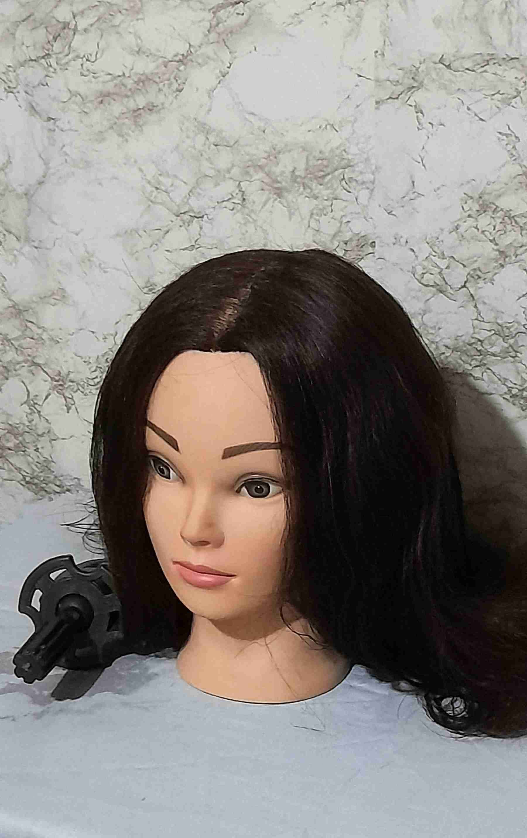 Cabeza de maniquí con cabello - miniatura 3