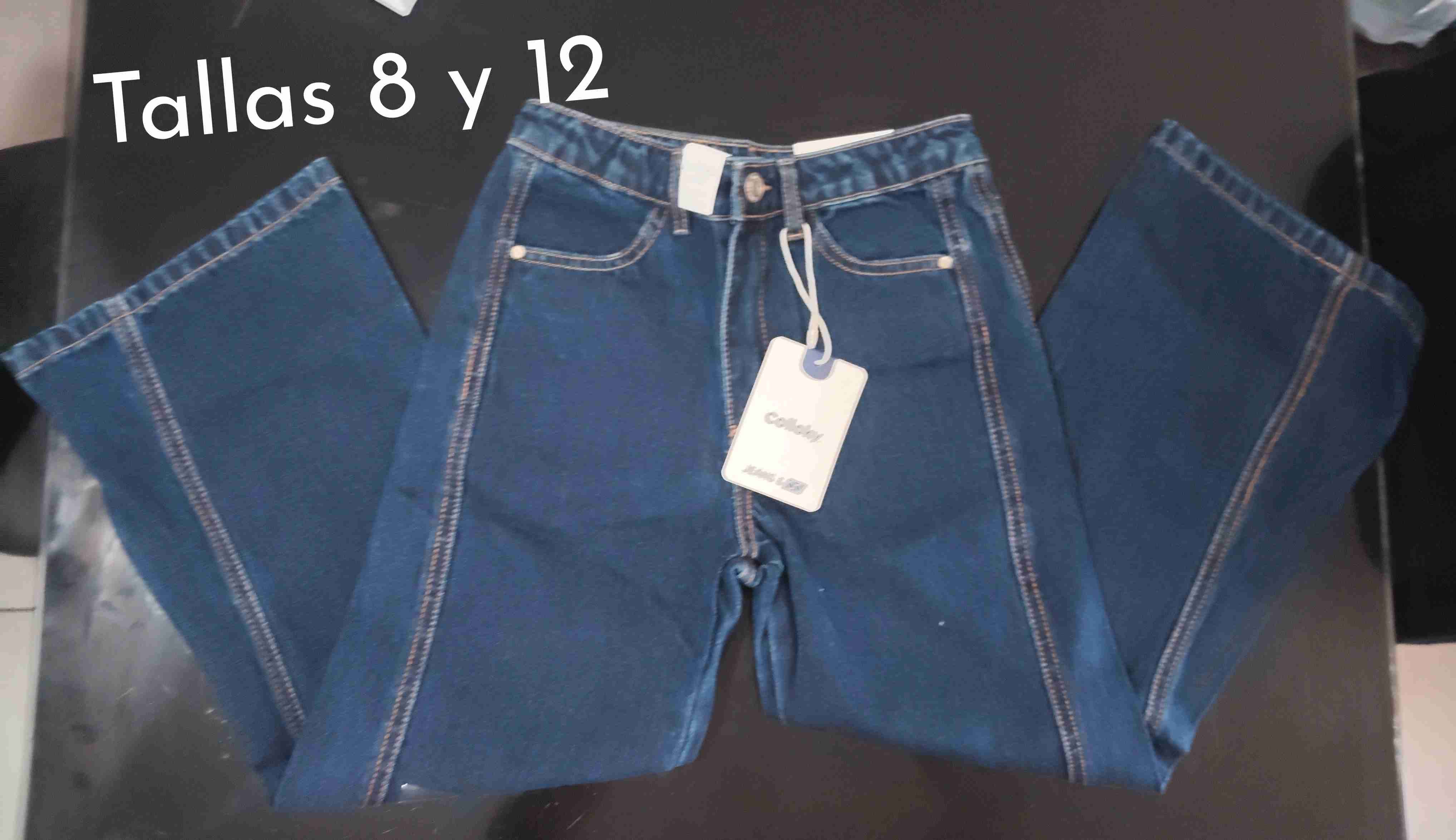 Jeans negros talla 6 - miniatura 2