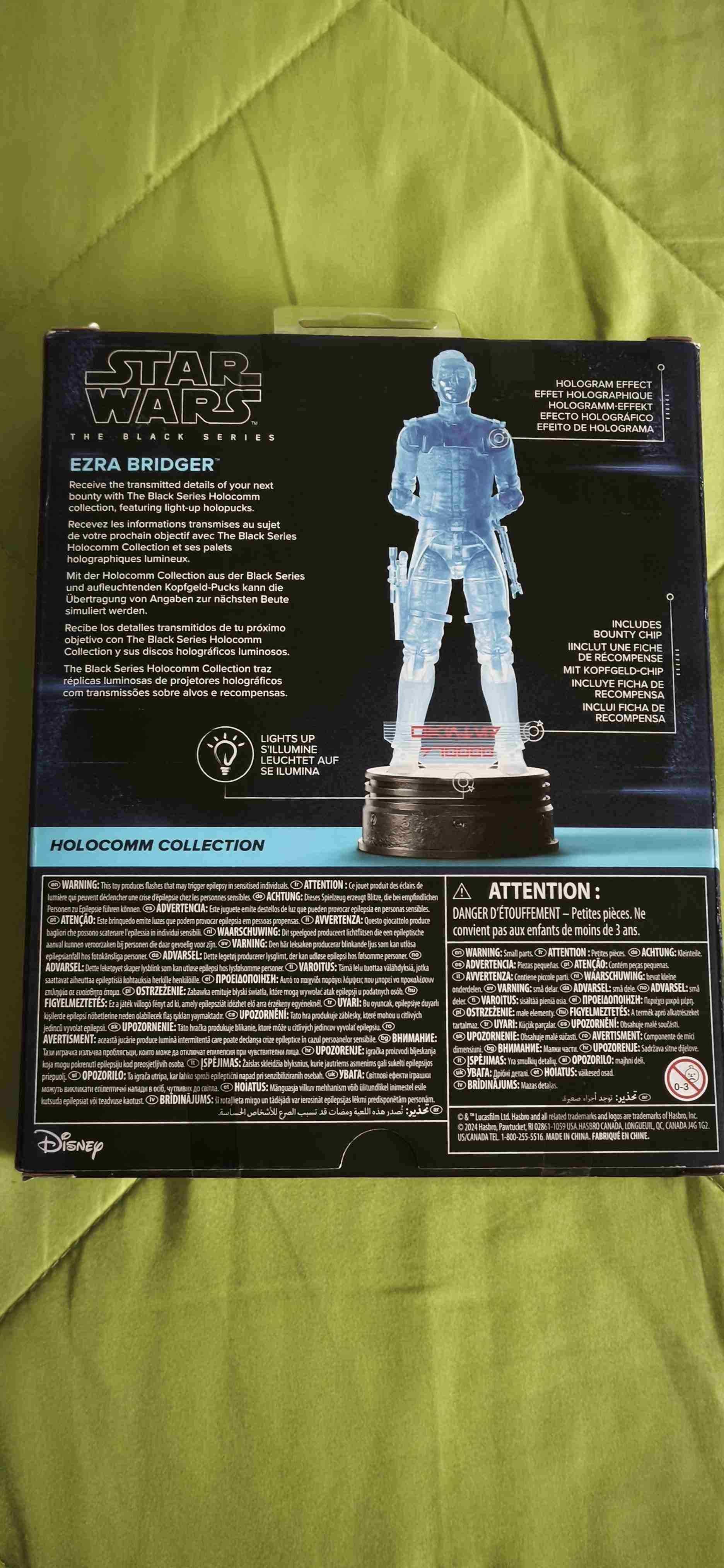 Figura Star Wars Black Series Ezra Bridger HOLOCOM - miniatura 2