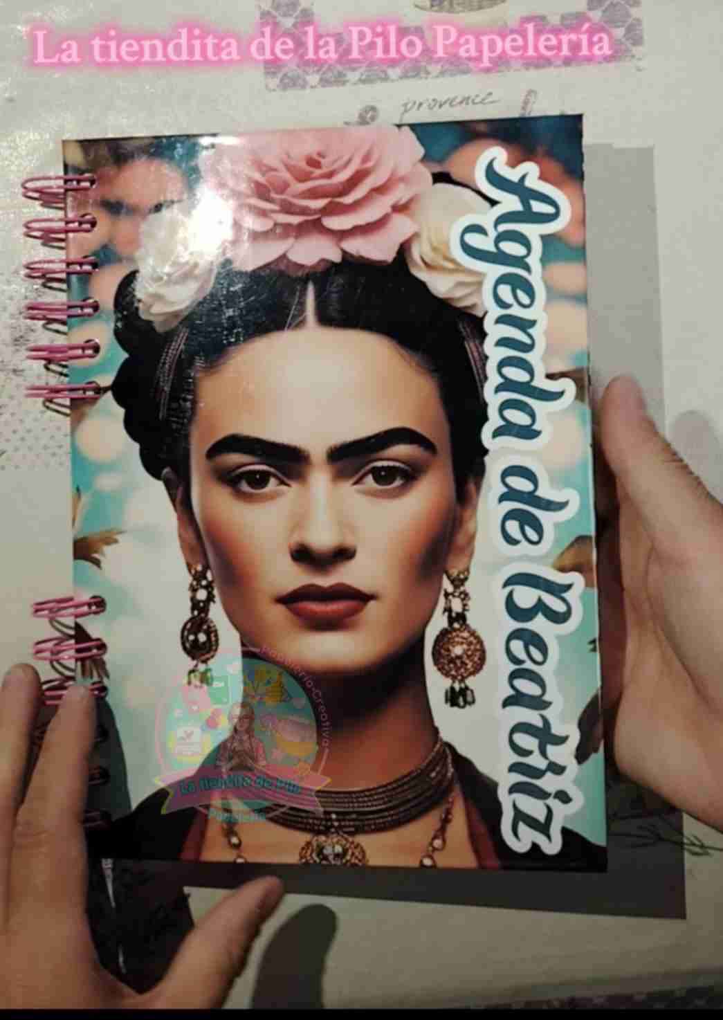 Agenda Frida Kahlo personalizada. - miniatura 2