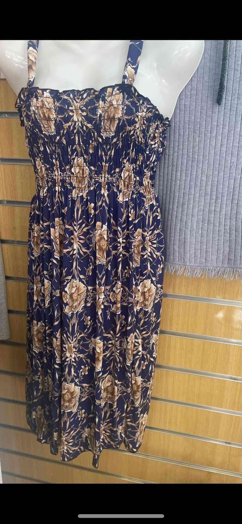 Vestido estampado tropical - miniatura 3