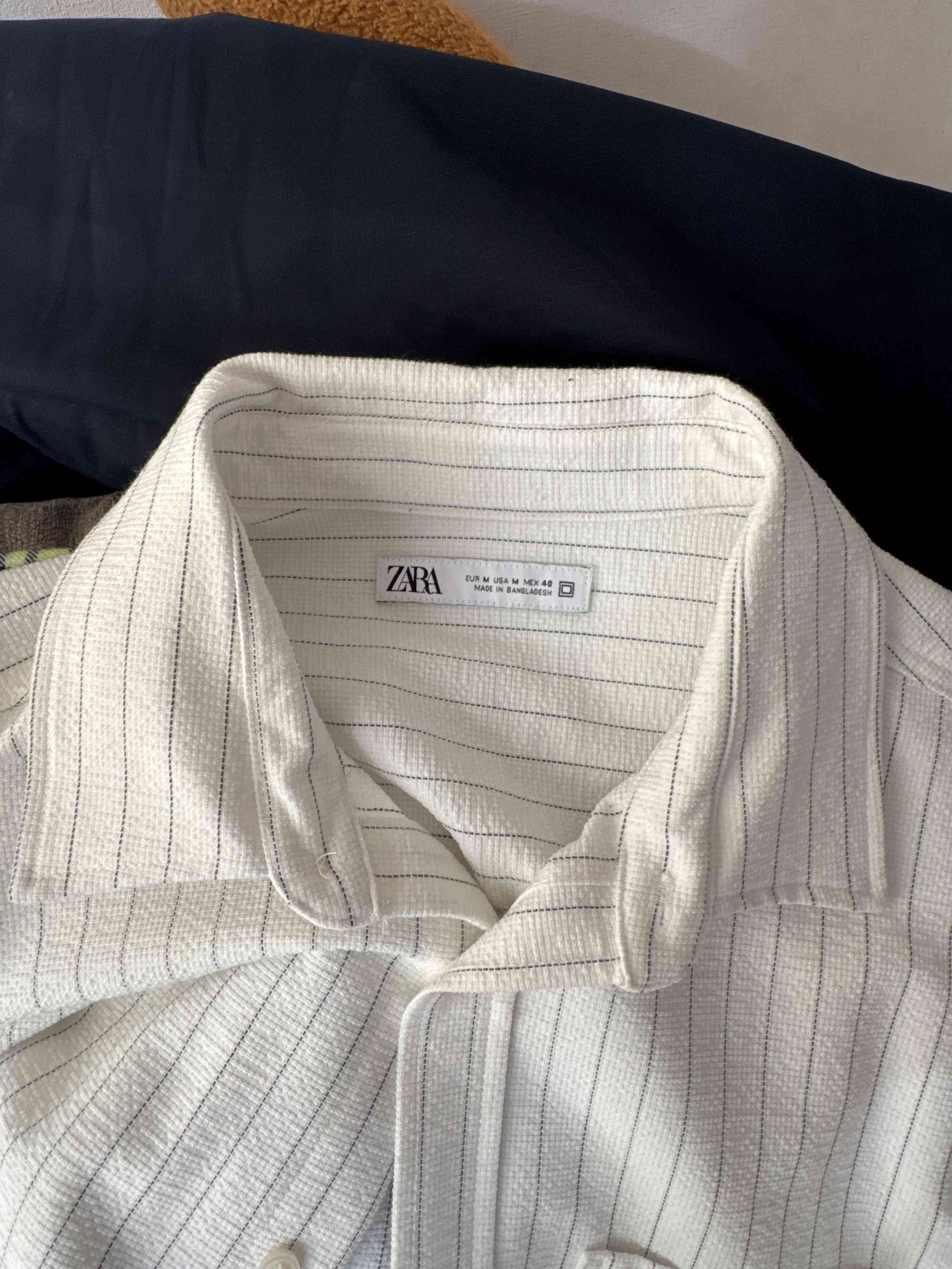 Camisa blanca de rayas - miniatura 3