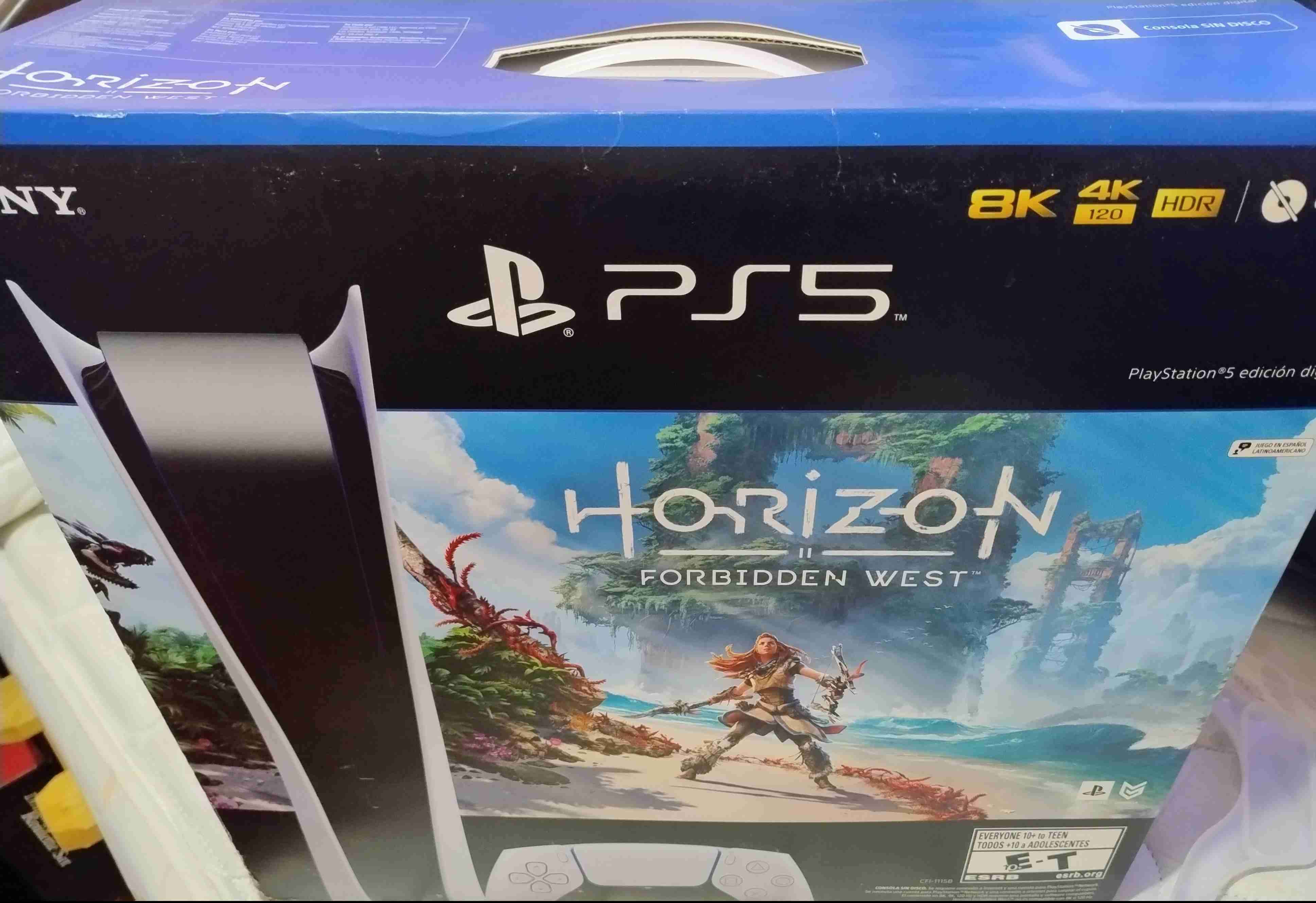Caja de PS5 Horizon II ( solo caja)