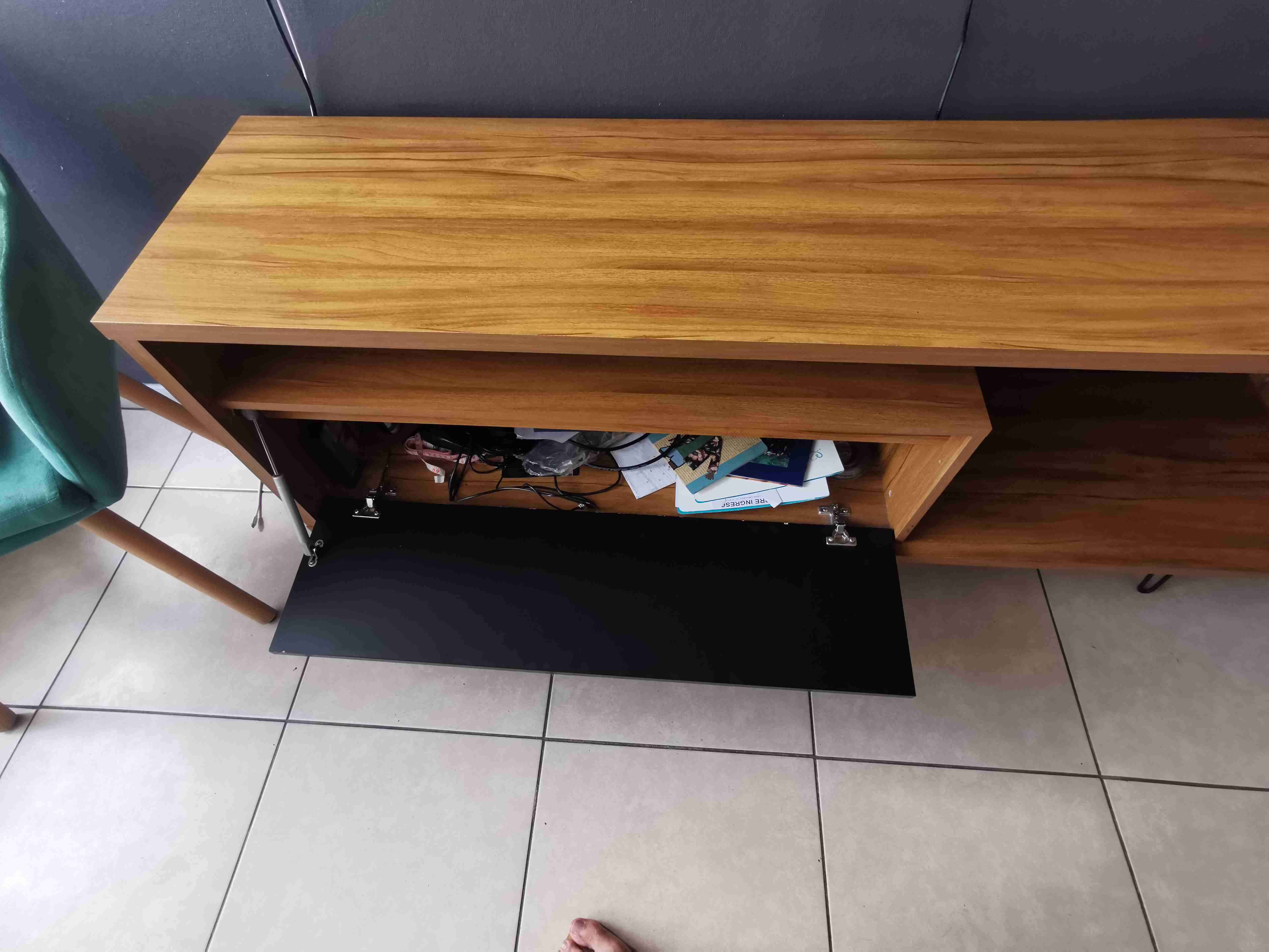 Rack para TV moderno madera - miniatura 3
