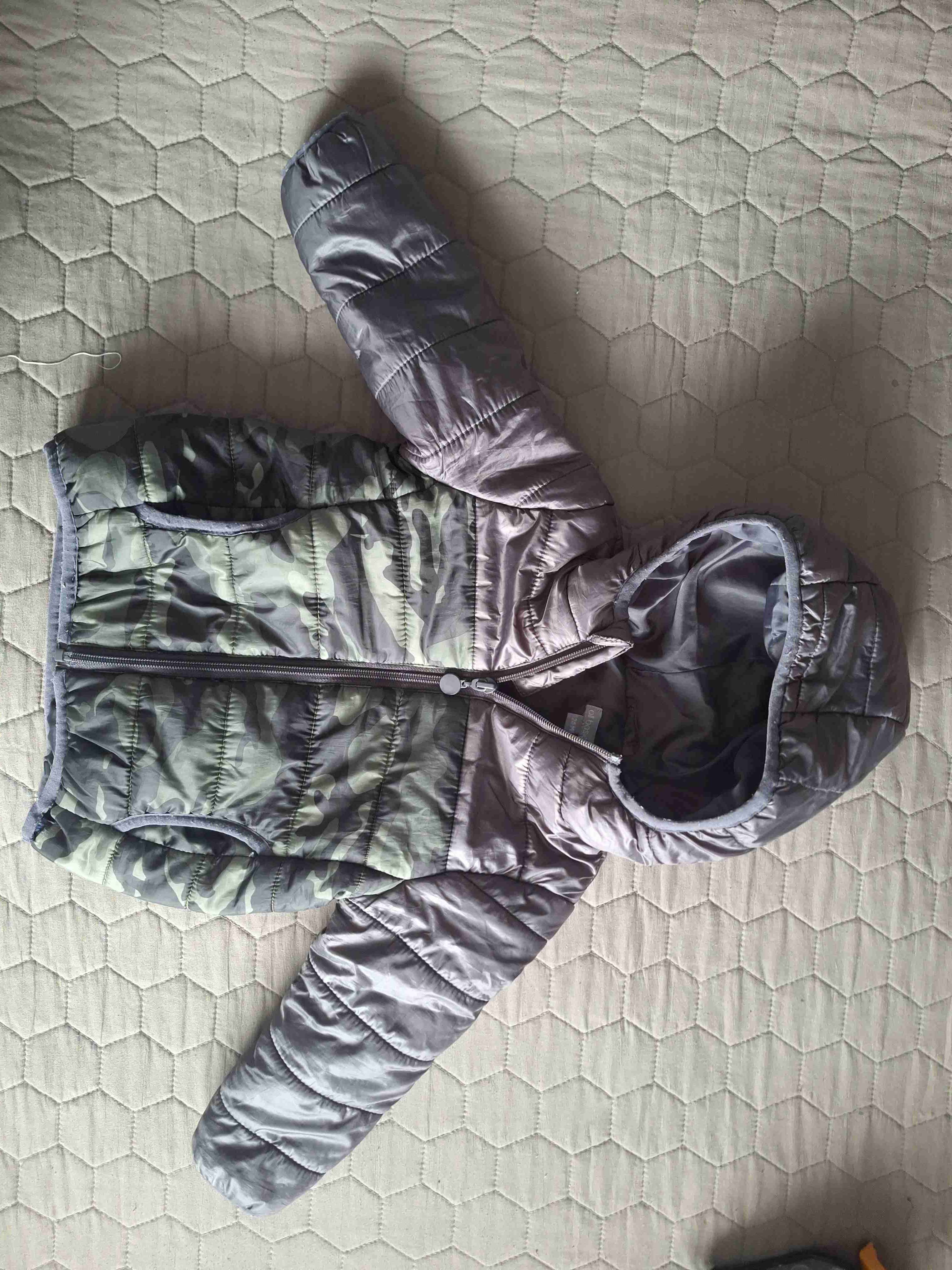 Chaqueta infantil camuflada