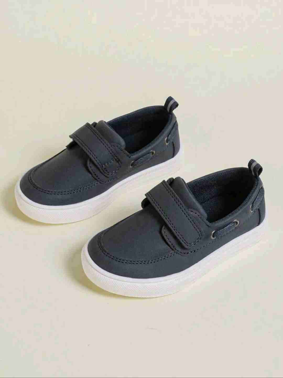 Zapatos mocasines azul marino niño  para niños - miniatura 3