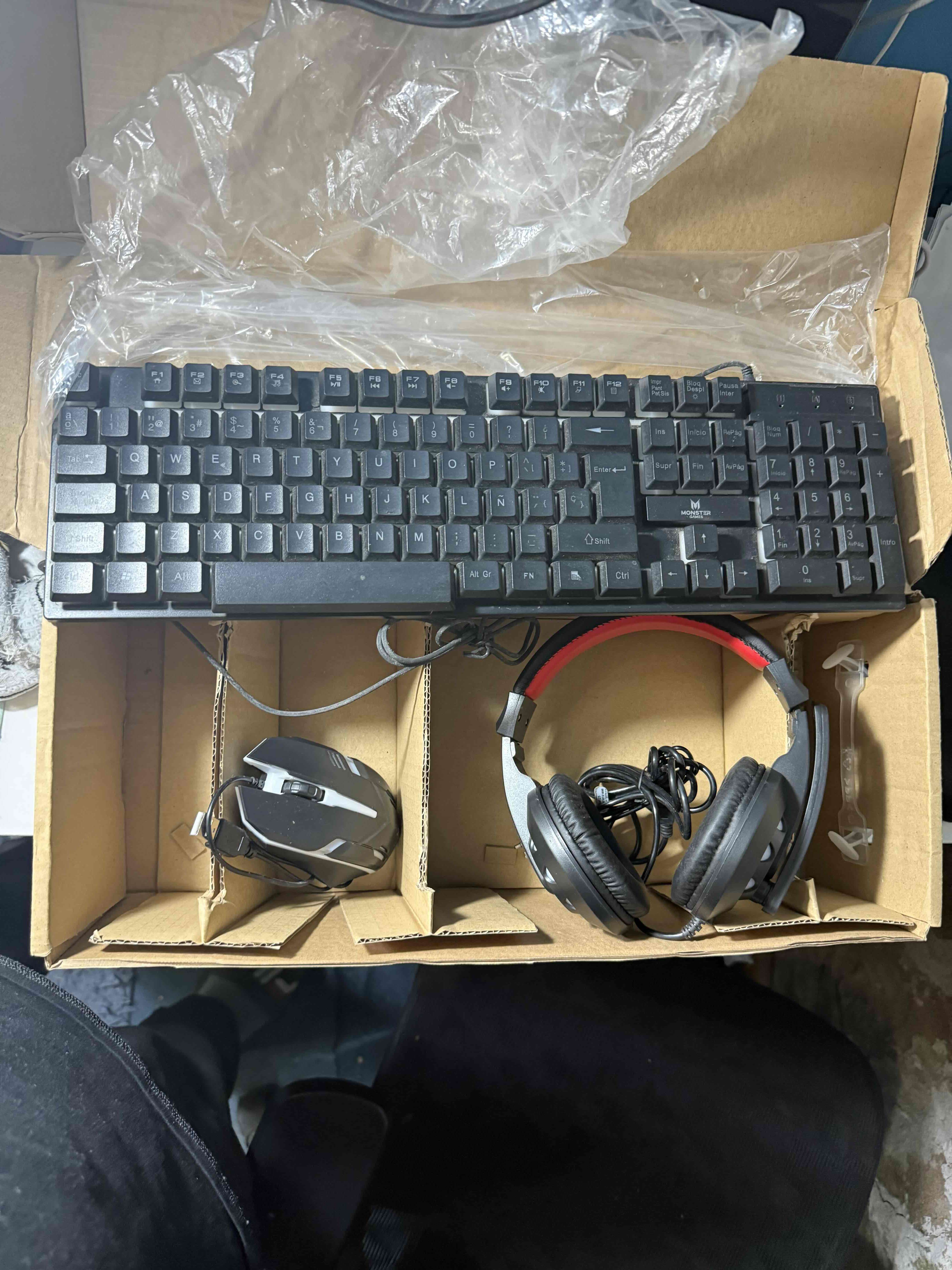 Kit teclado y mouse USB 3 en 1 - miniatura 2