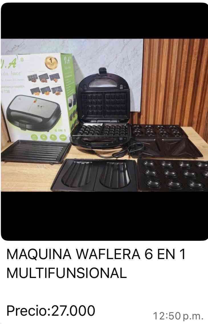Parrilla eléctrica sandwichera - miniatura 6