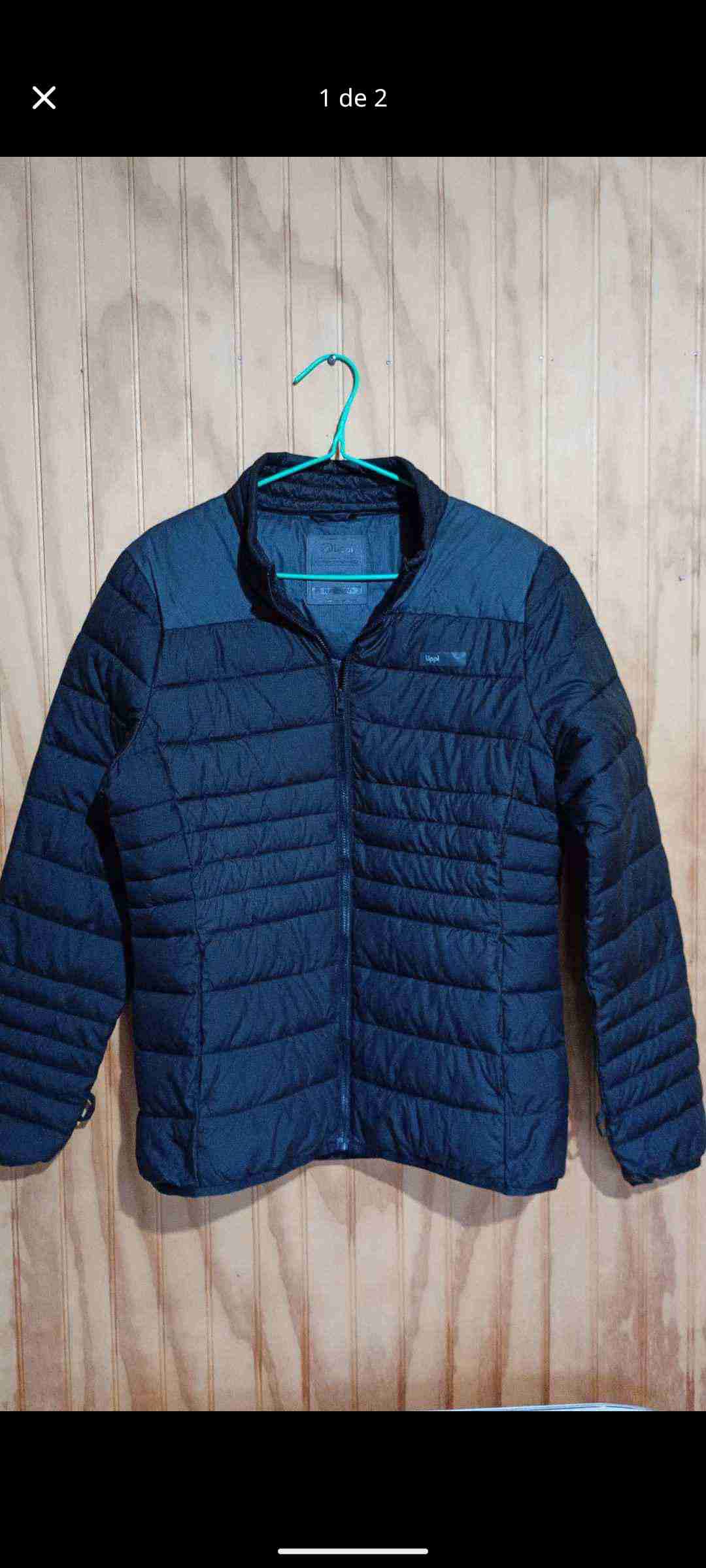 Parka acolchada azul Lippi de mujer