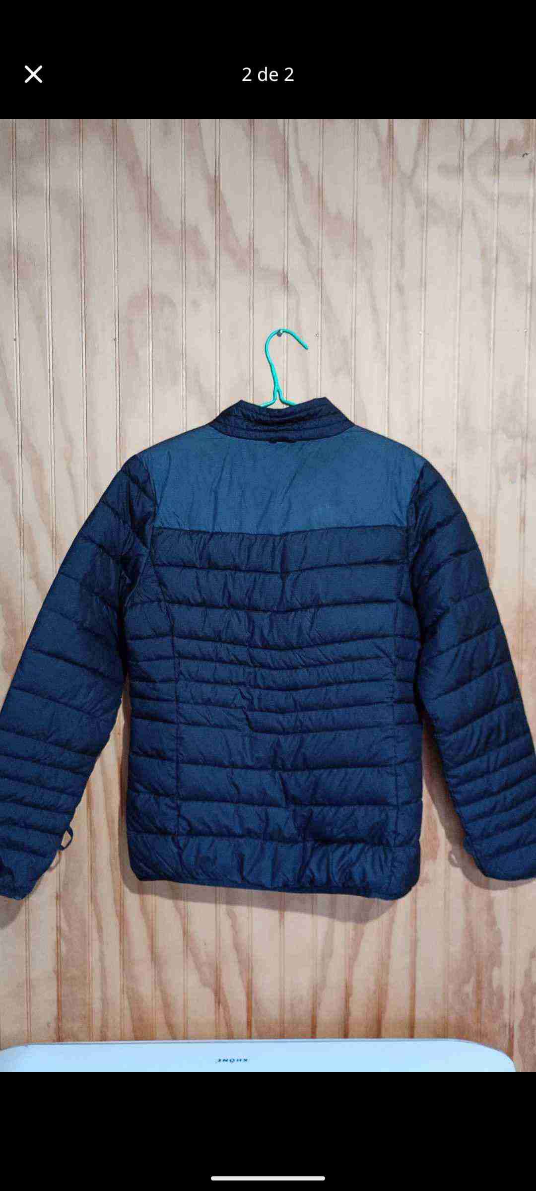 Parka acolchada azul Lippi de mujer - miniatura 2