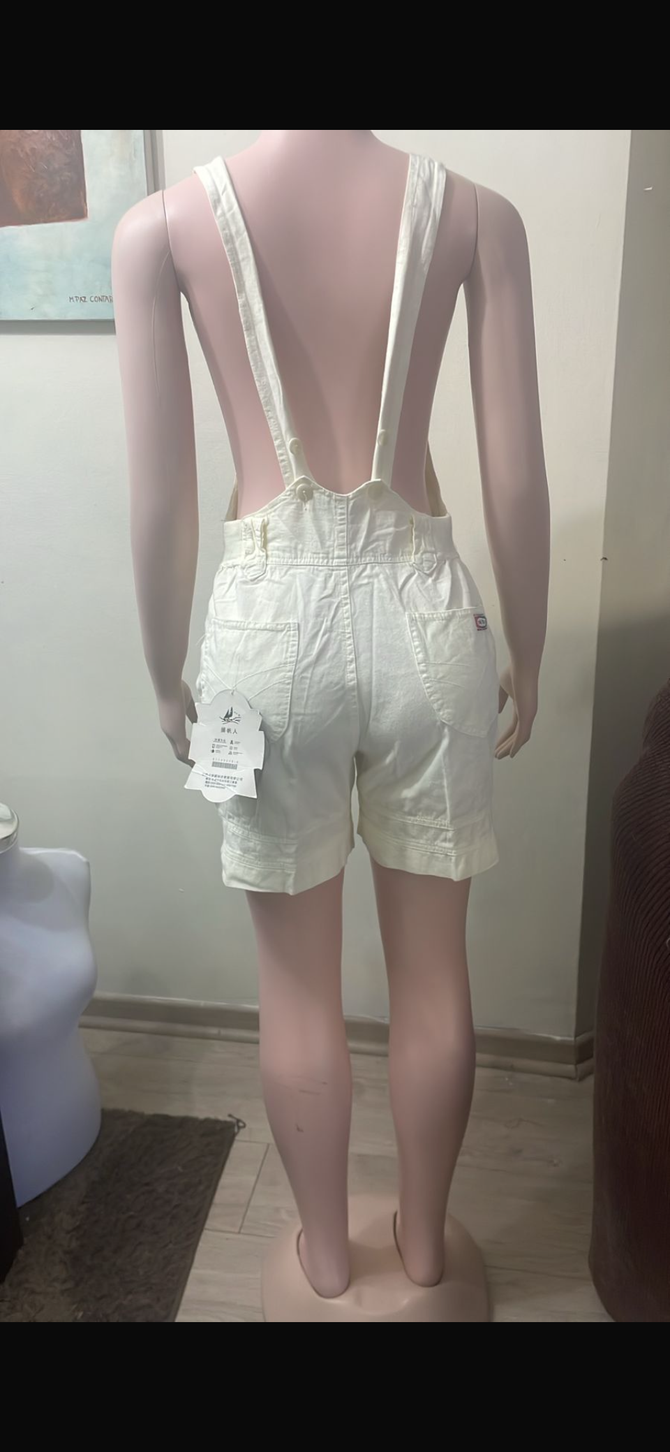 Enterito corto amarillo con bolsillos - miniatura 2