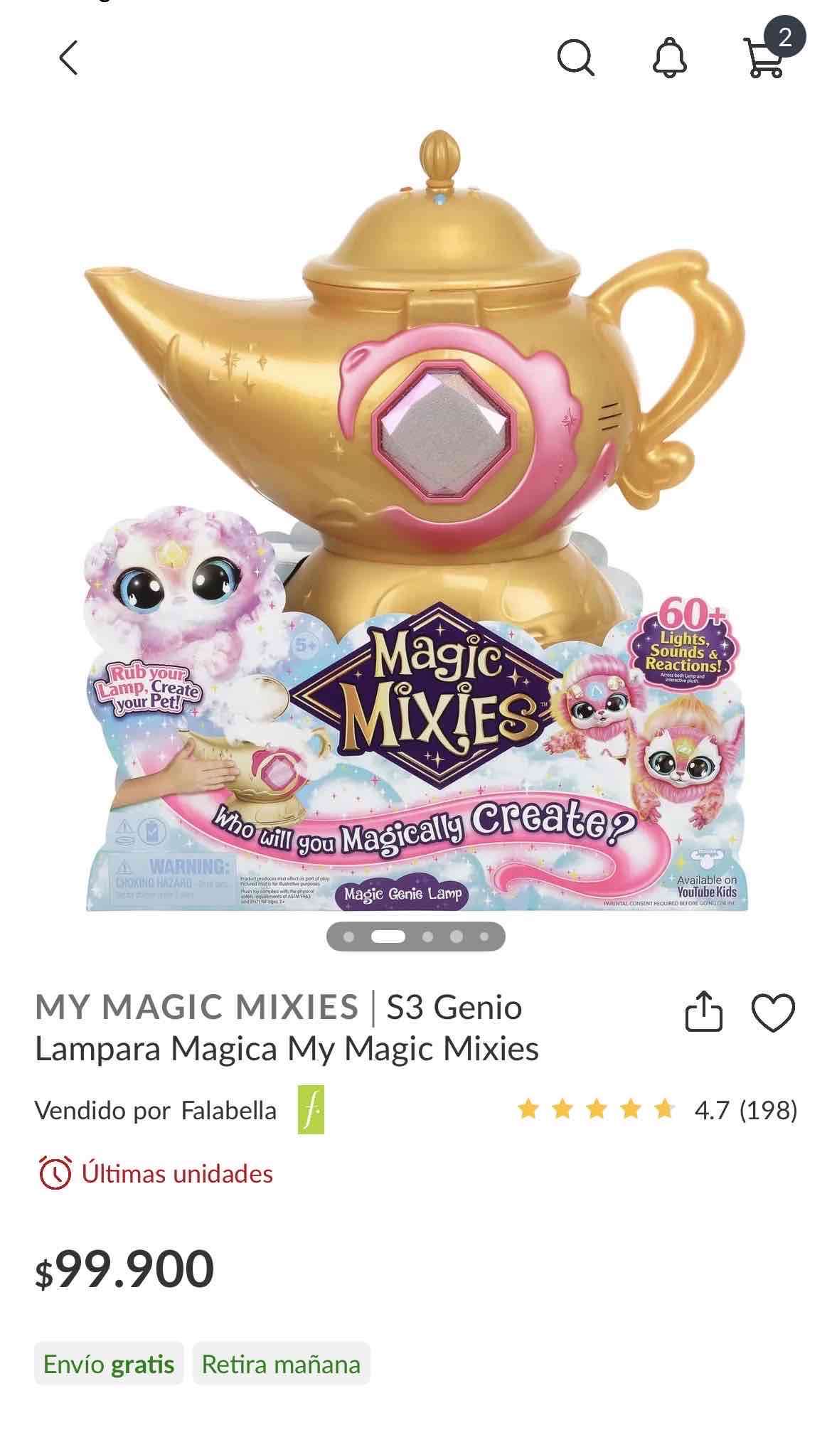Lámpara mágica Magic Mixies - miniatura 2