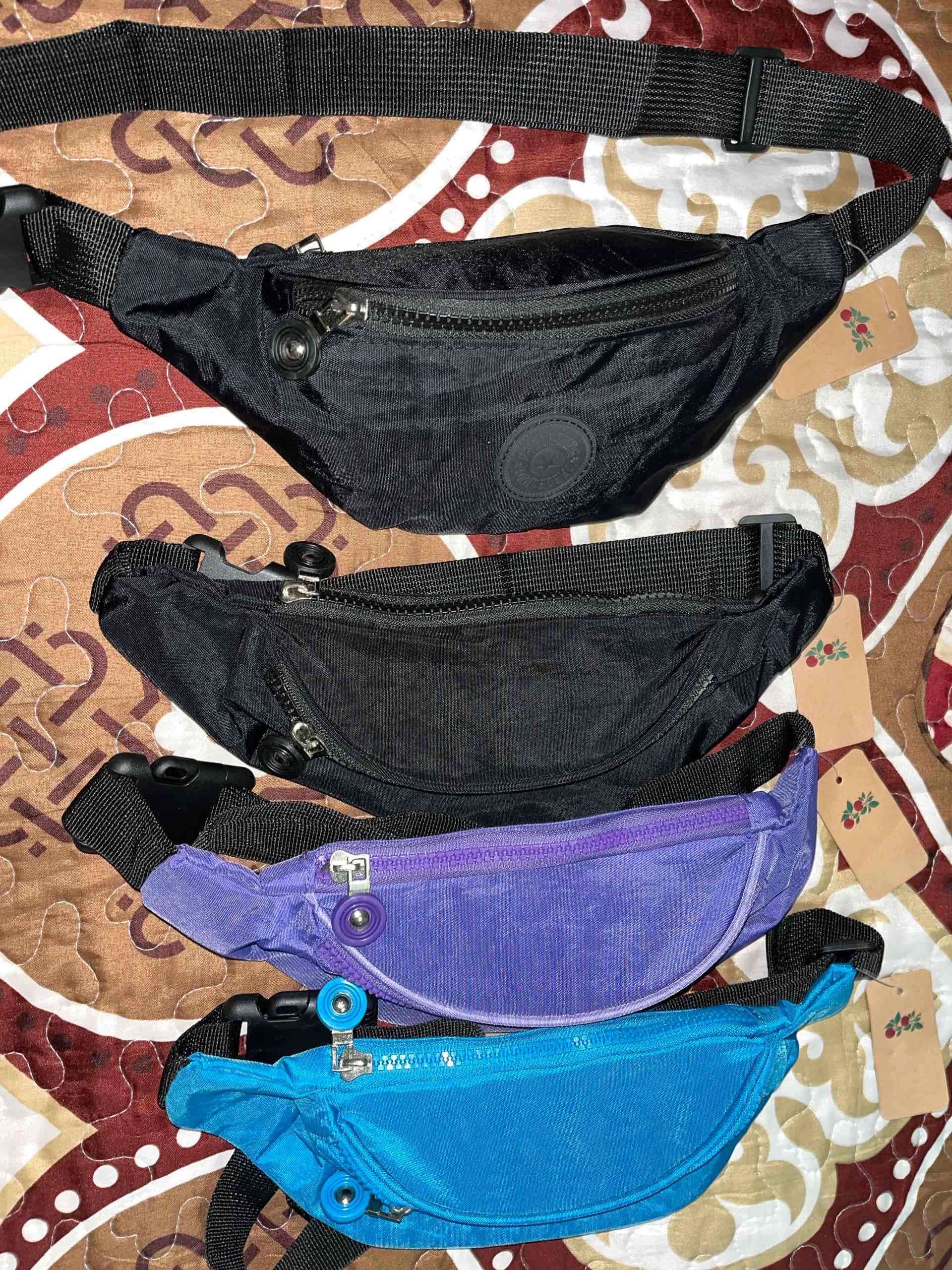 Riñoneras de tela colores variados