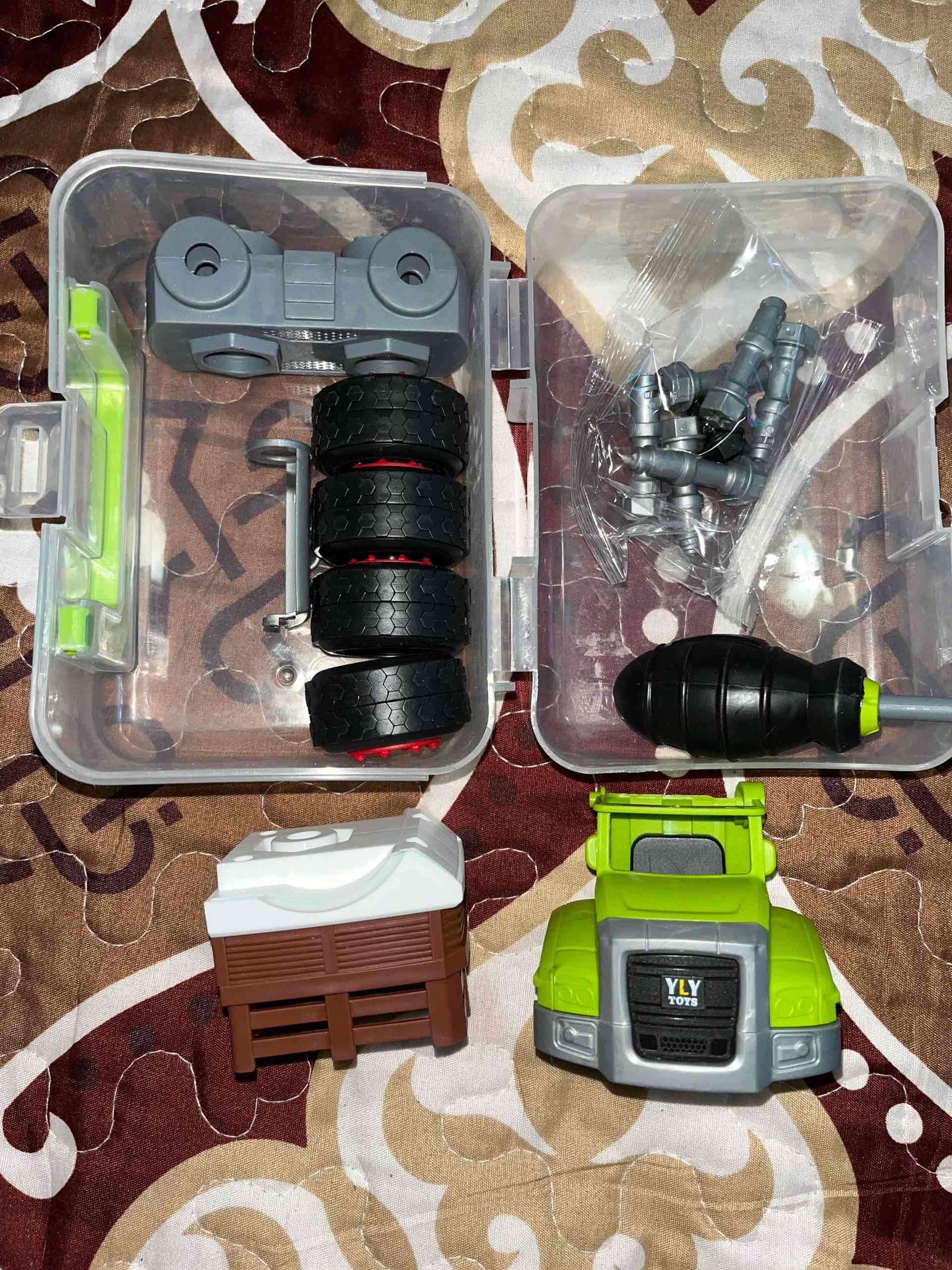 Set de mini camiones de construcción - miniatura 2