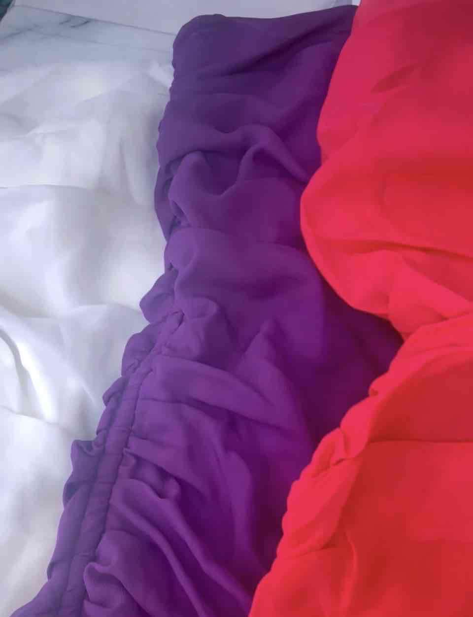 Blusa azul volantes - miniatura 2