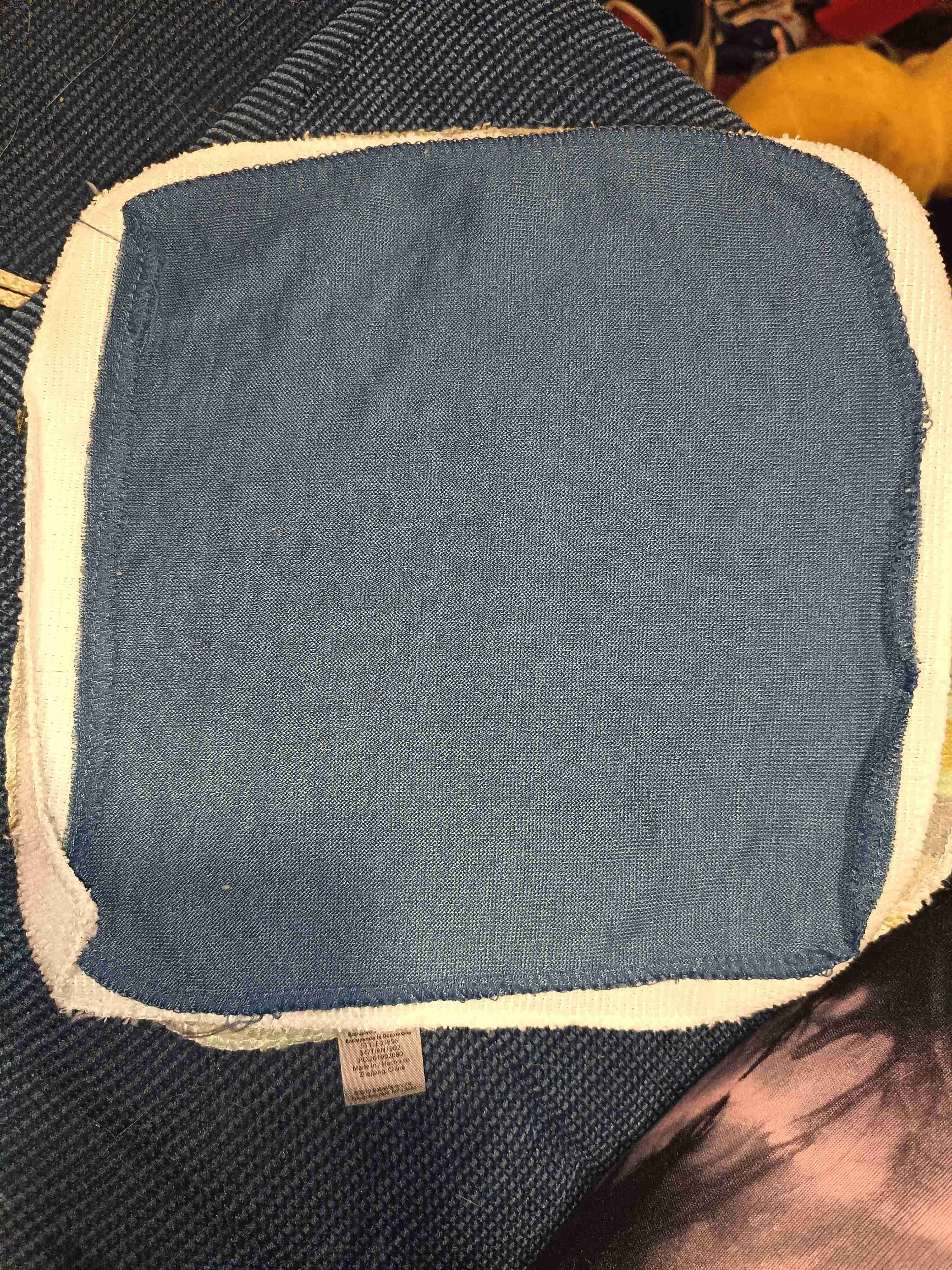 Toalla de limpieza azul