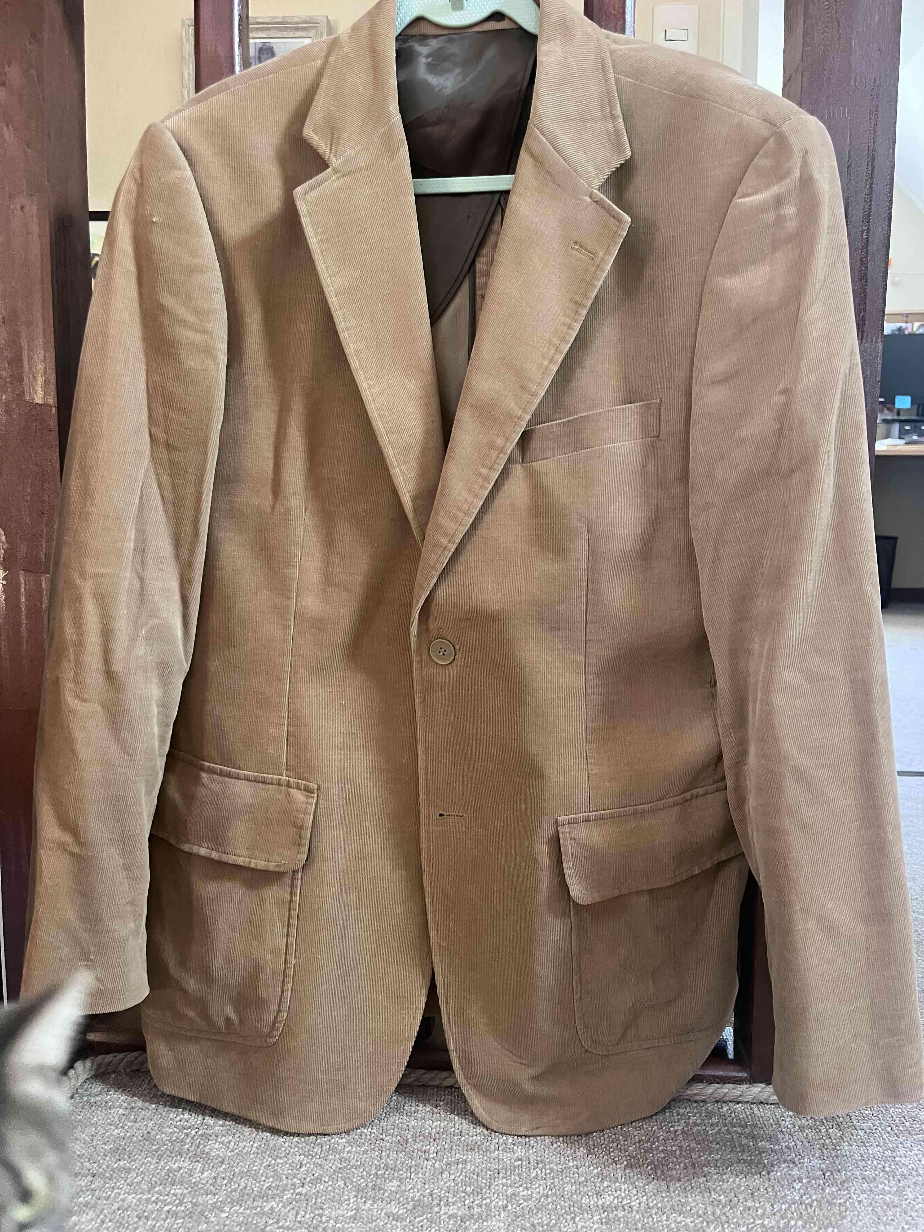 Blazer color camel de pana - miniatura 2