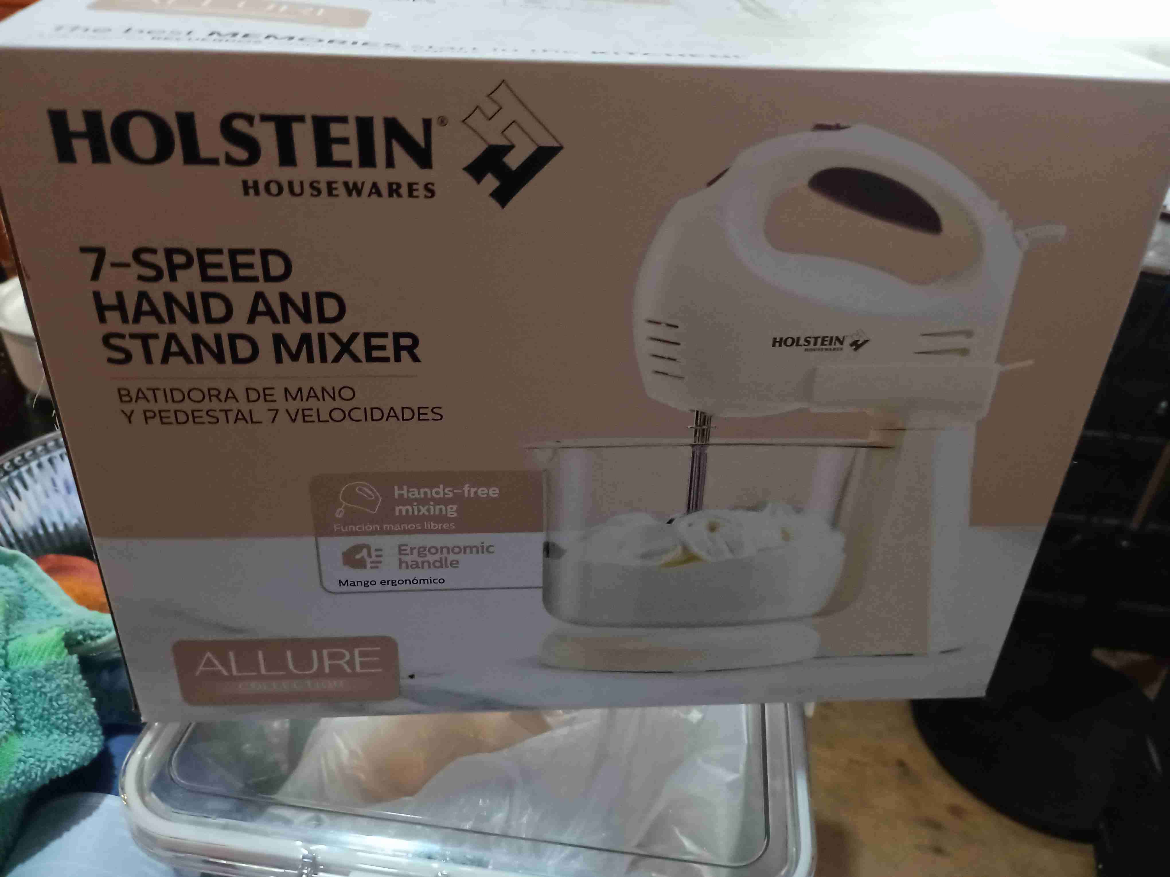 Batidora de mano Holstein 7 velocidades