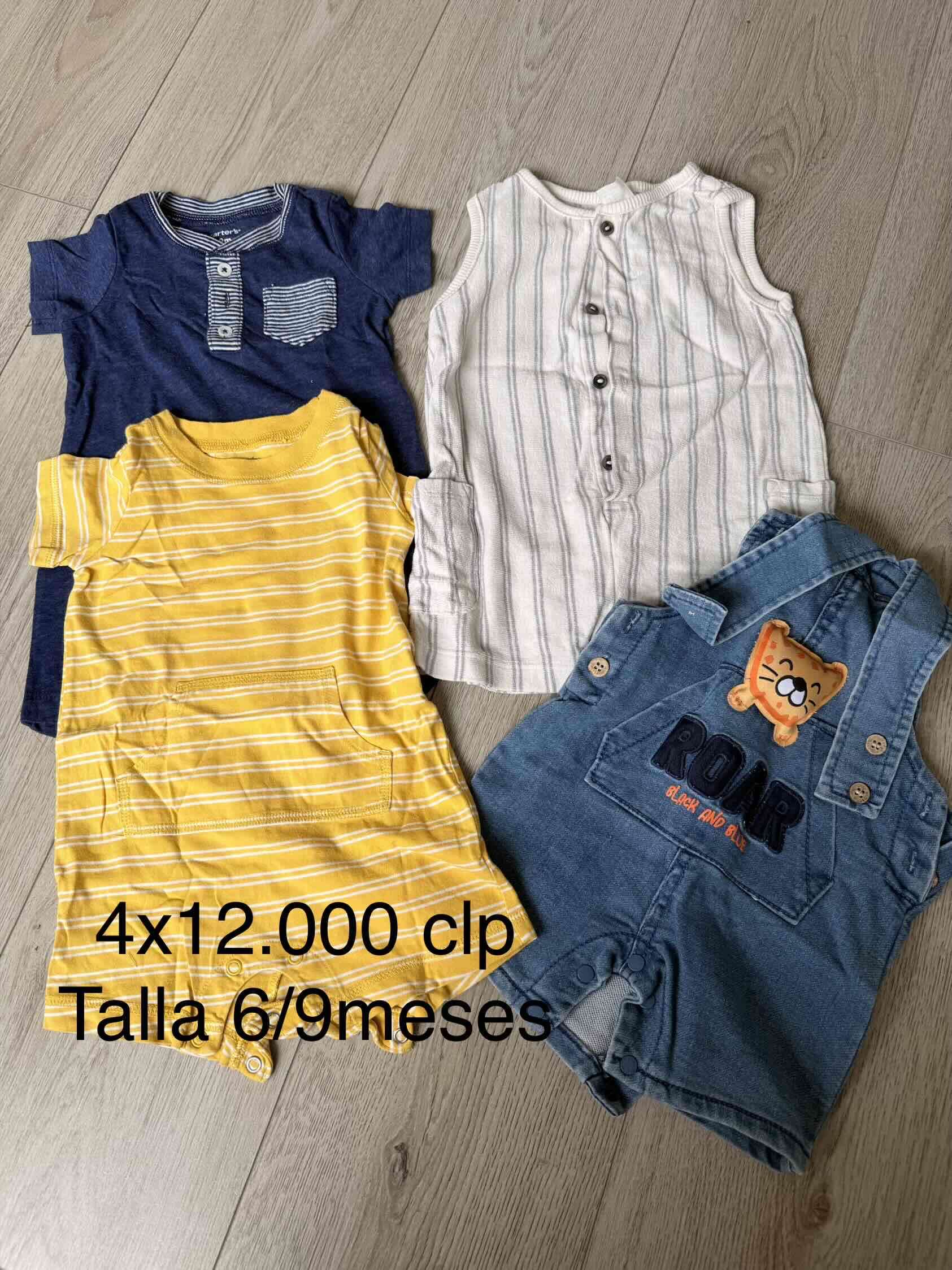 Conjunto ropa bebé 6-9 meses