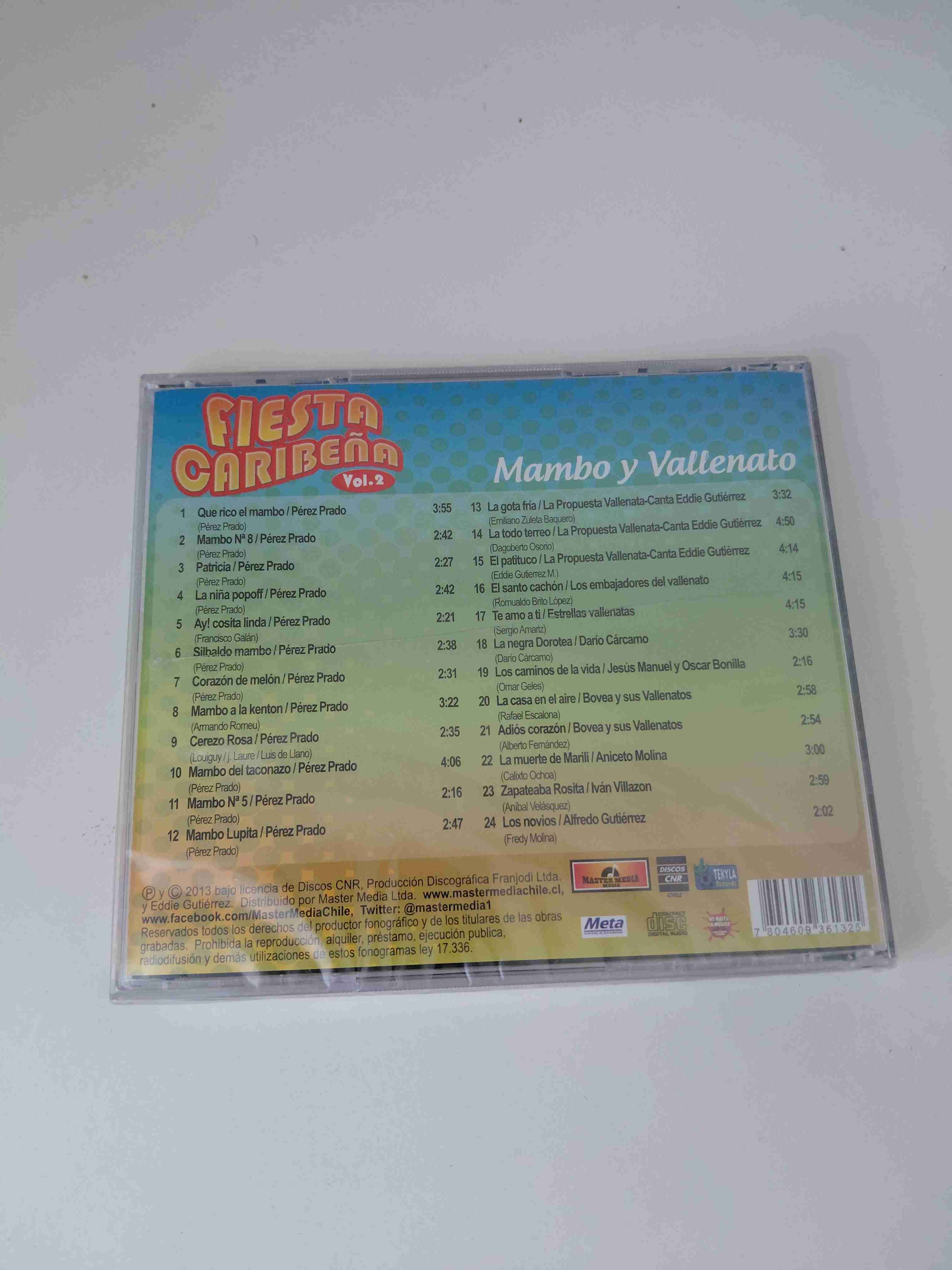 CD Fiesta Caribeña Vol. 2 - miniatura 2