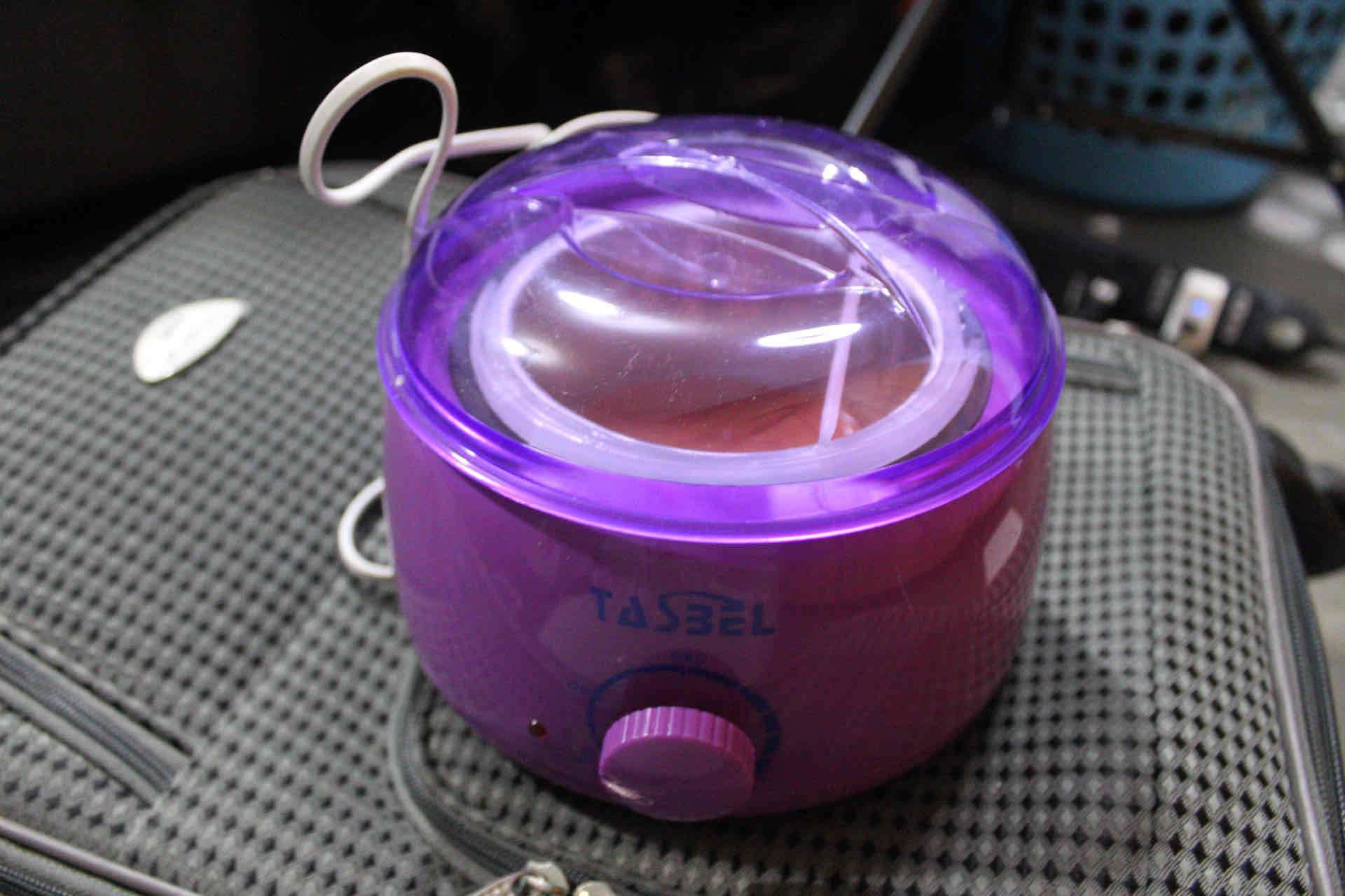 Calentador de cera Tasbel púrpura - miniatura 3