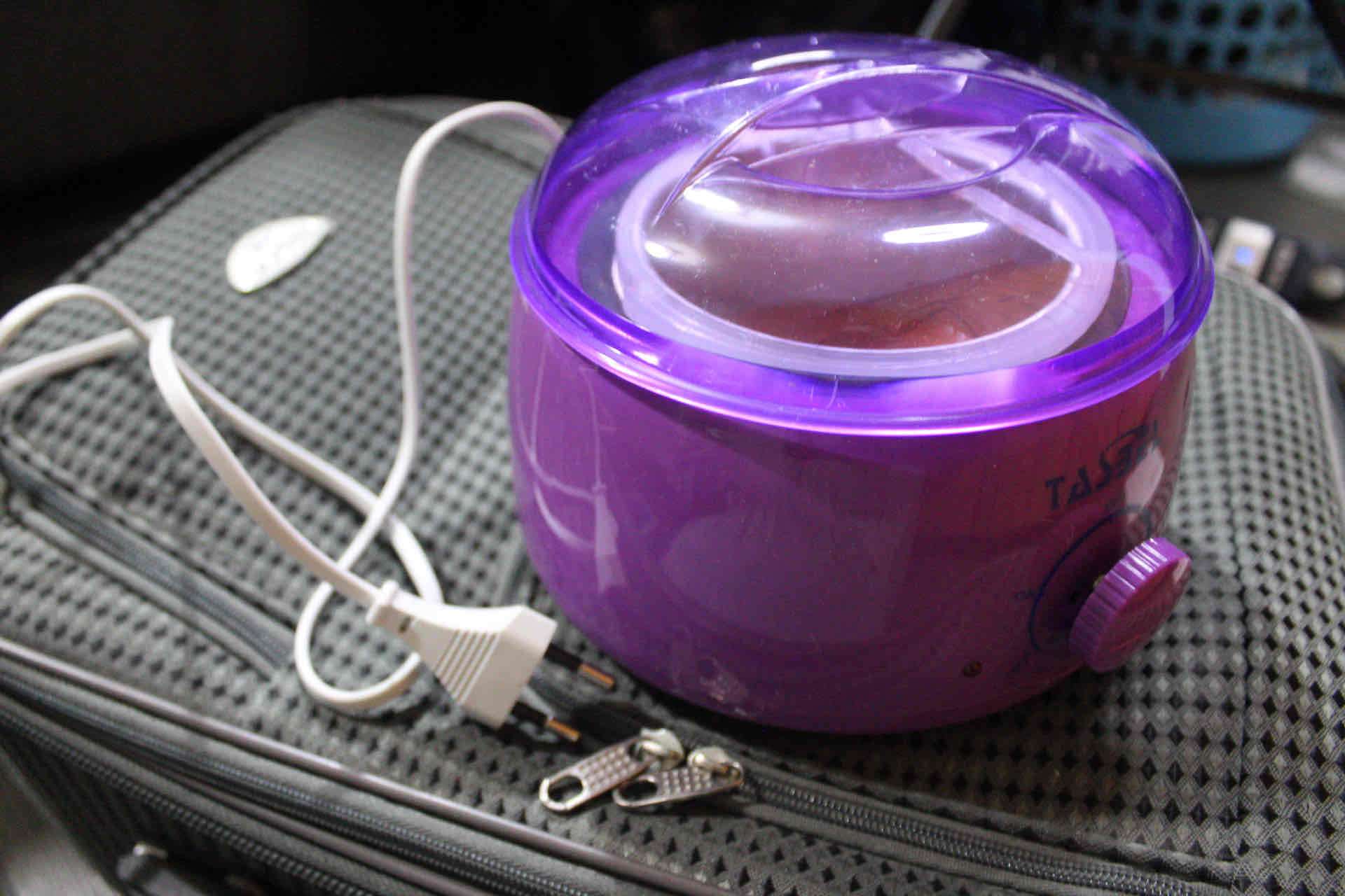 Calentador de cera Tasbel púrpura - miniatura 4