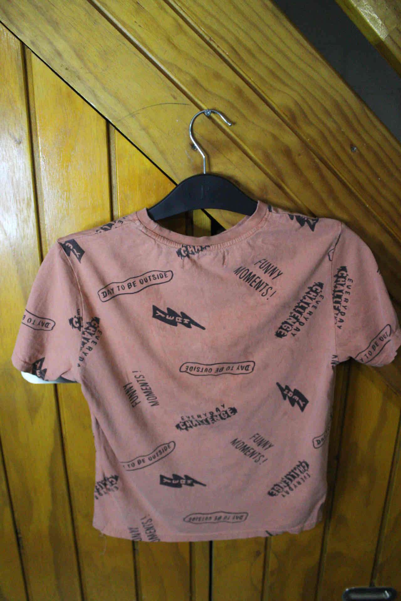 Polera estampada infantil rosa - miniatura 2