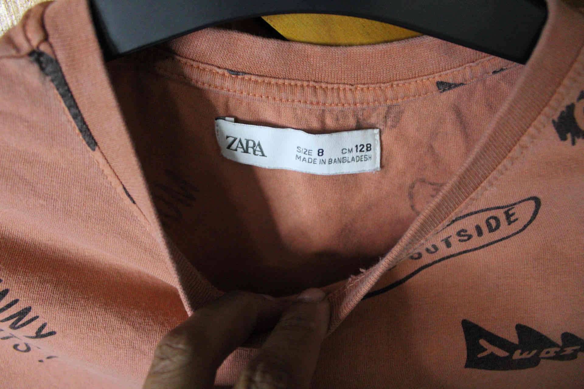 Polera estampada infantil rosa - miniatura 3