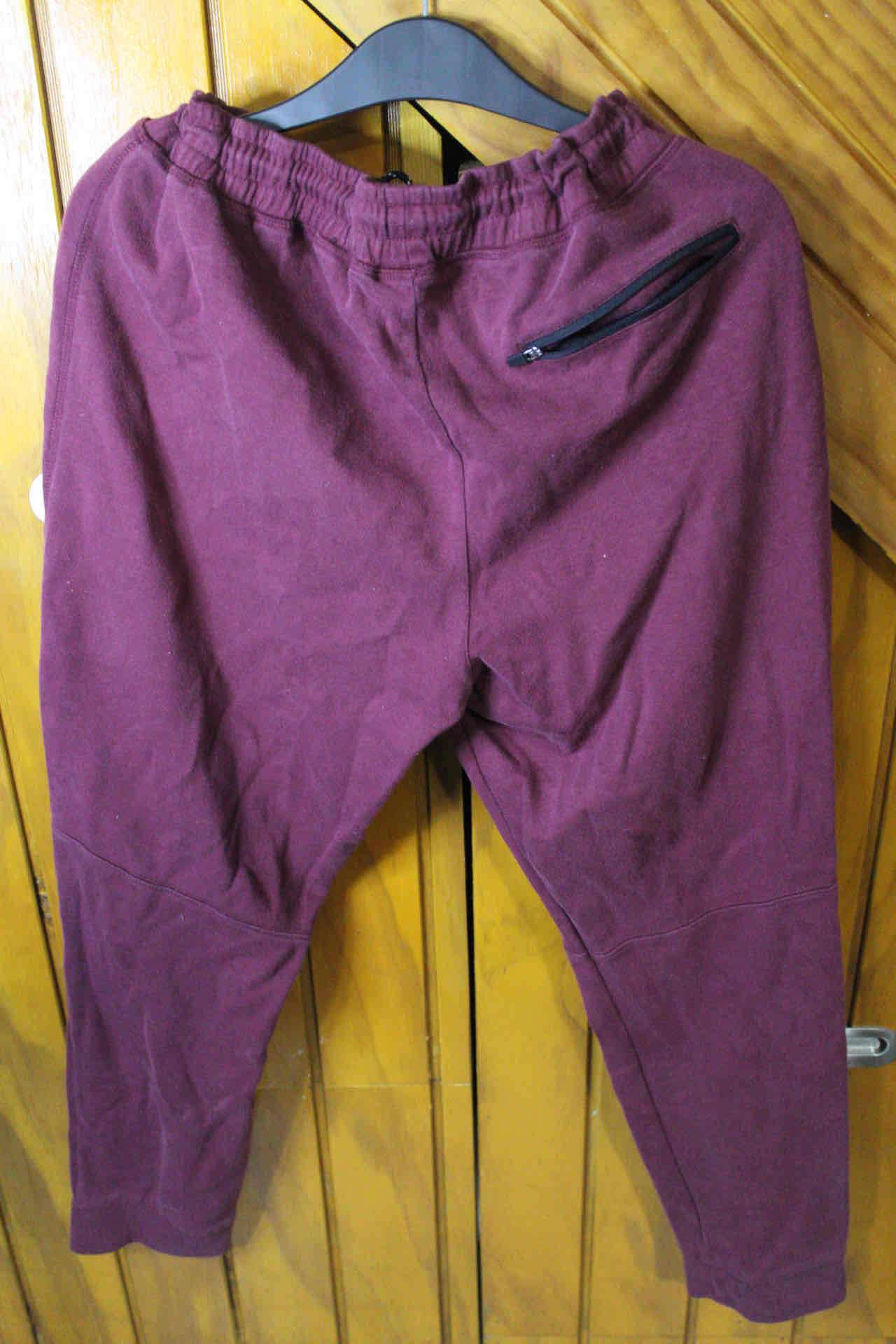 Pantalón de buzo burdeos - miniatura 2