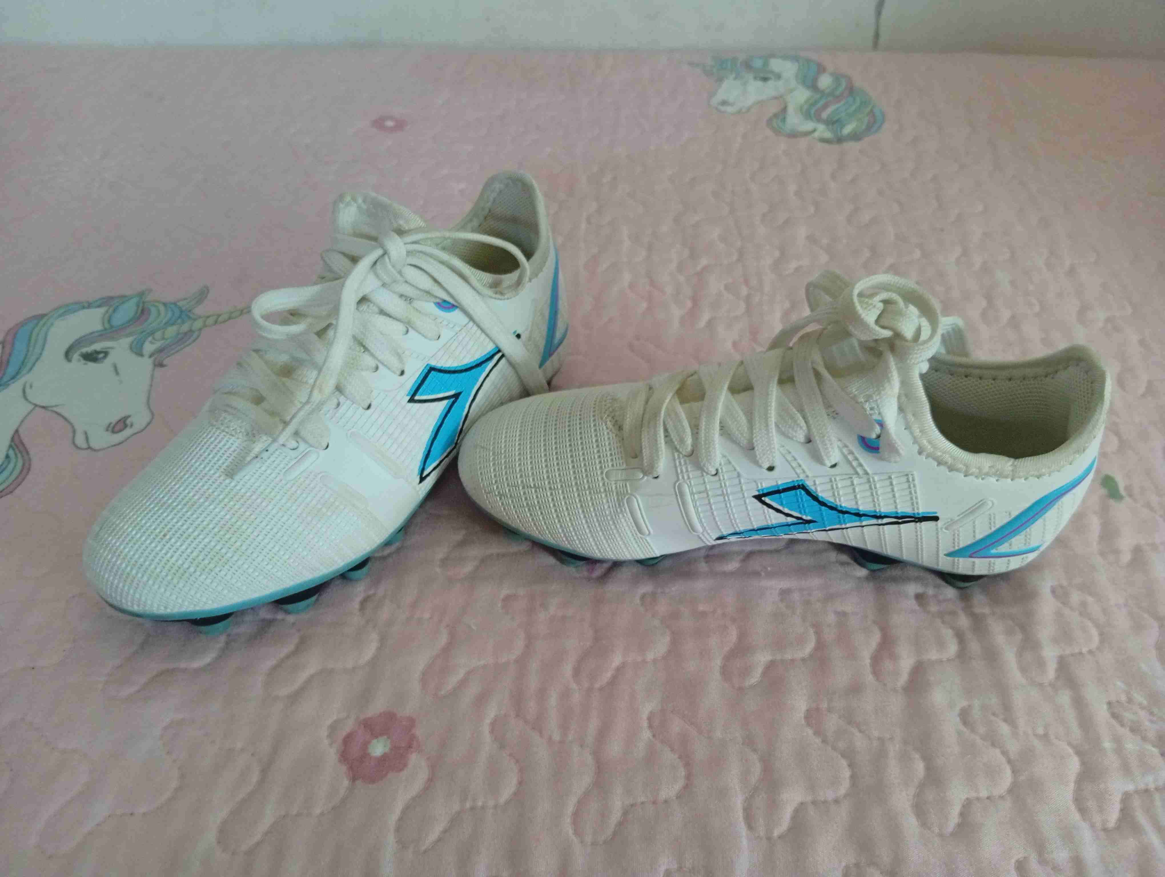 Zapatillas de fútbol blancas N°31 - miniatura 4
