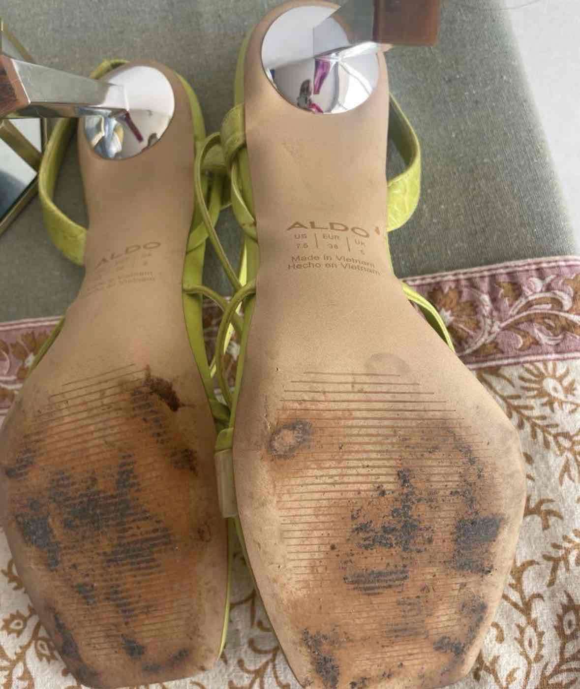 Sandalias verdes con tiras Aldo - miniatura 3