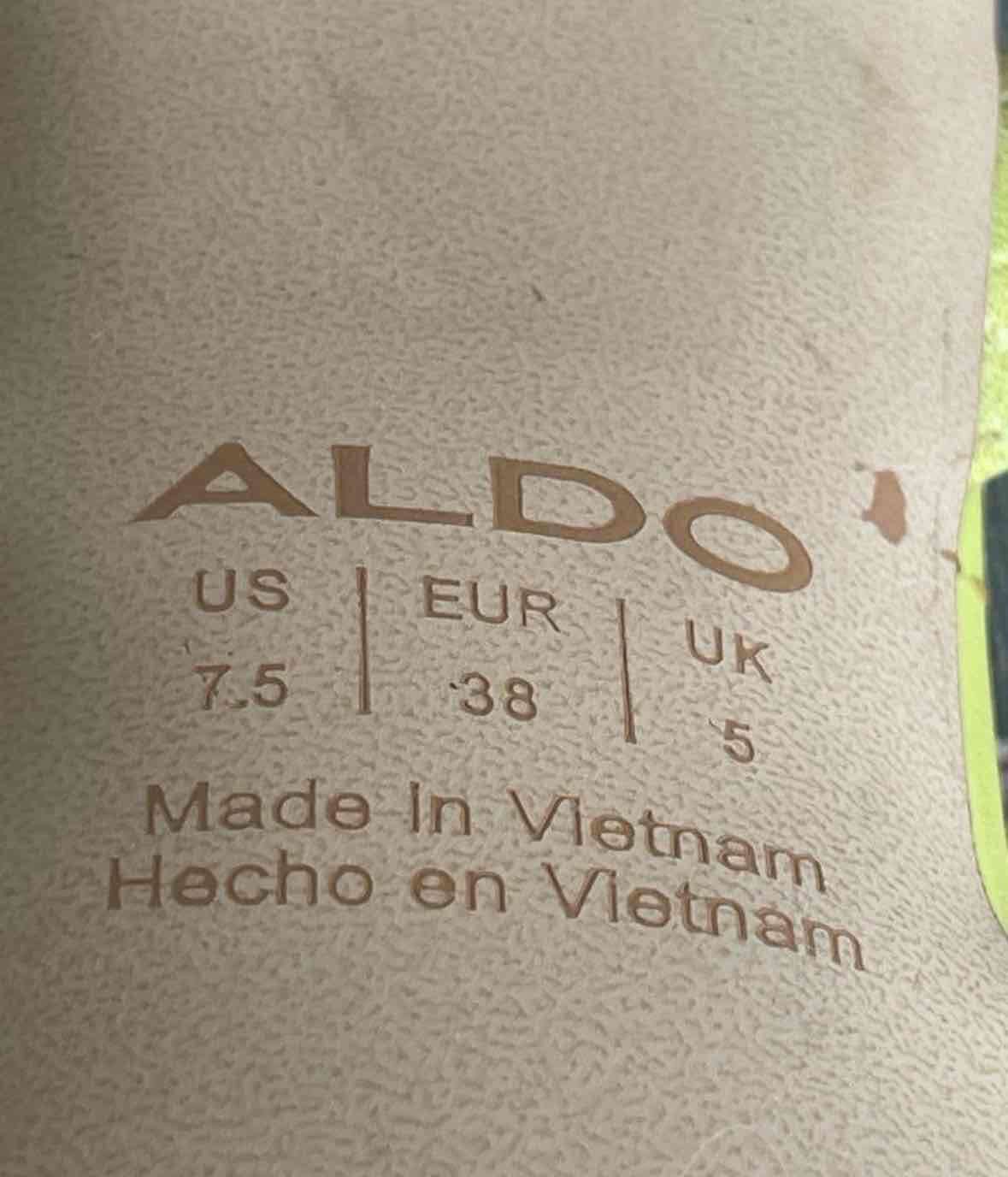 Sandalias verdes con tiras Aldo - miniatura 4