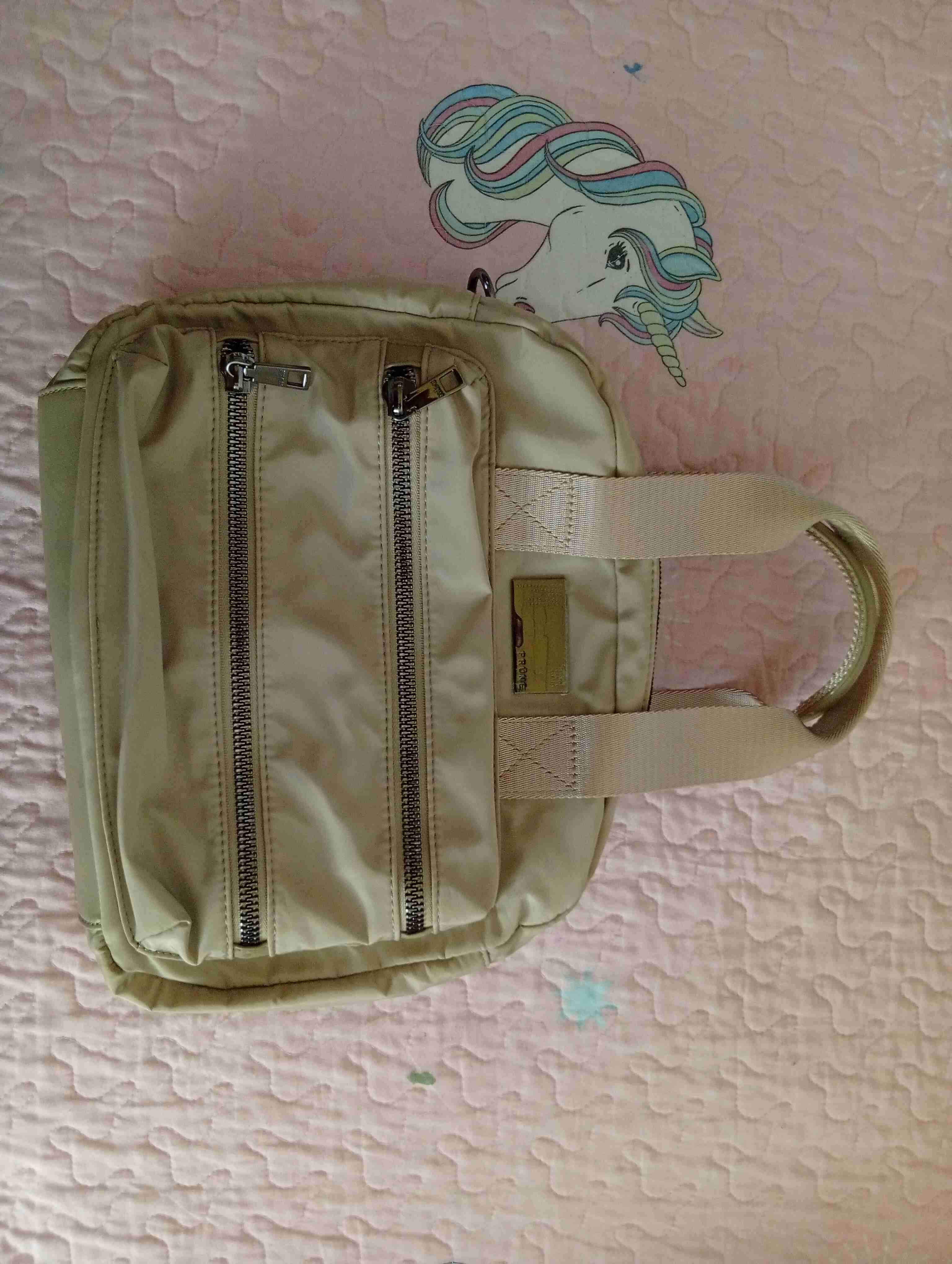 Mochila beige Prüne multifuncional - miniatura 2