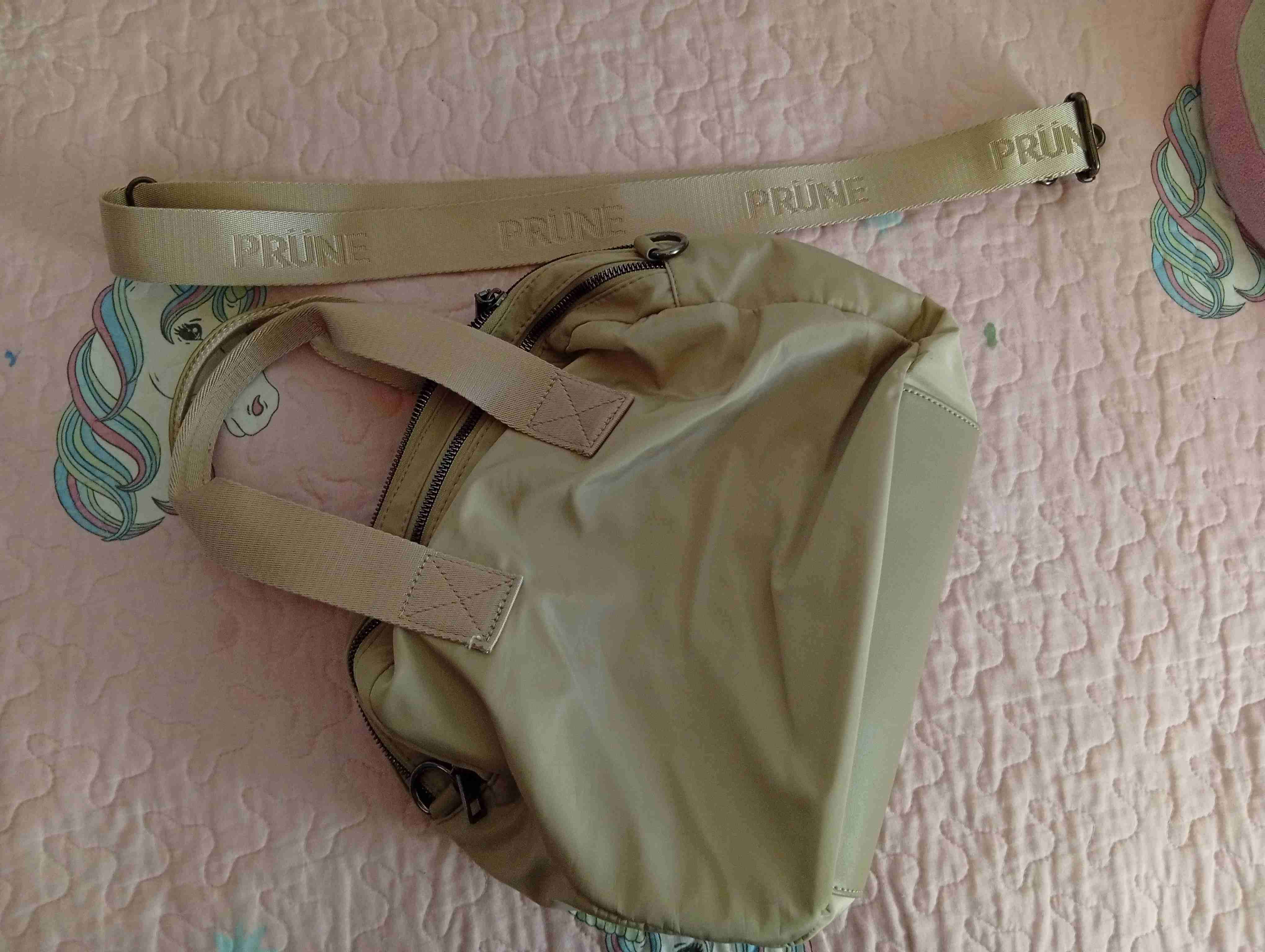 Mochila beige Prüne multifuncional - miniatura 3