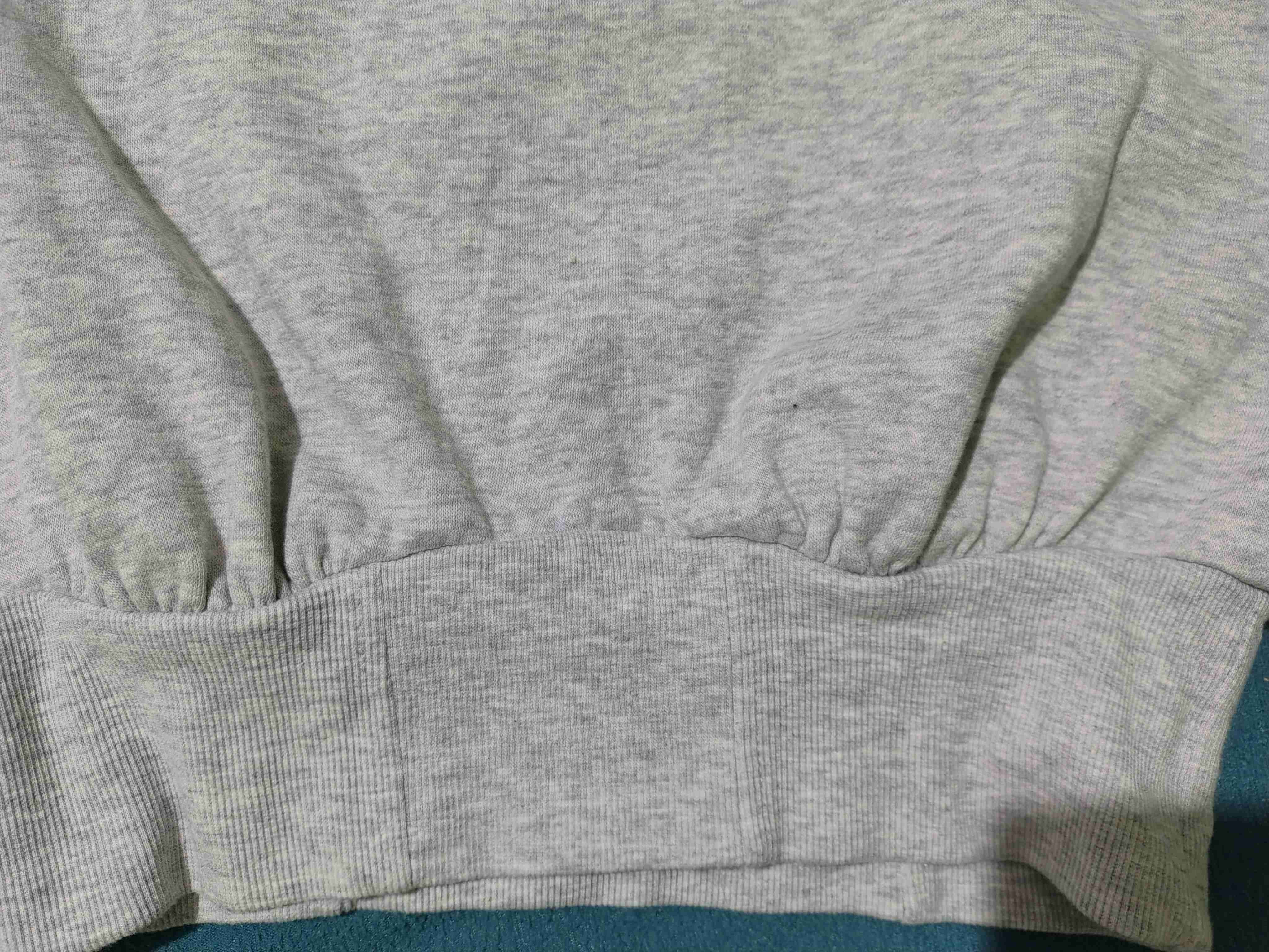 Poleron gris manga larga - miniatura 3